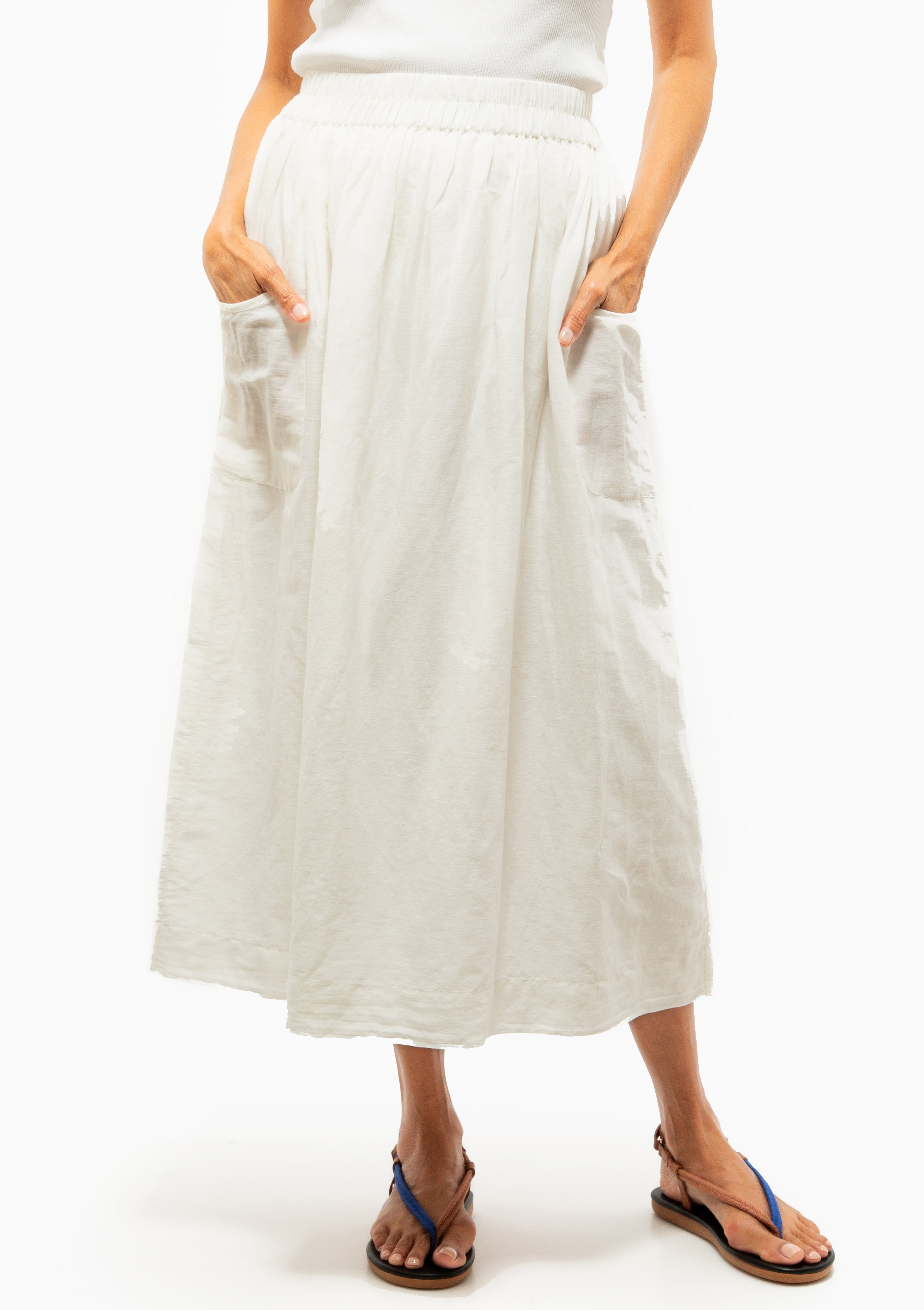 Verona Skirt | White