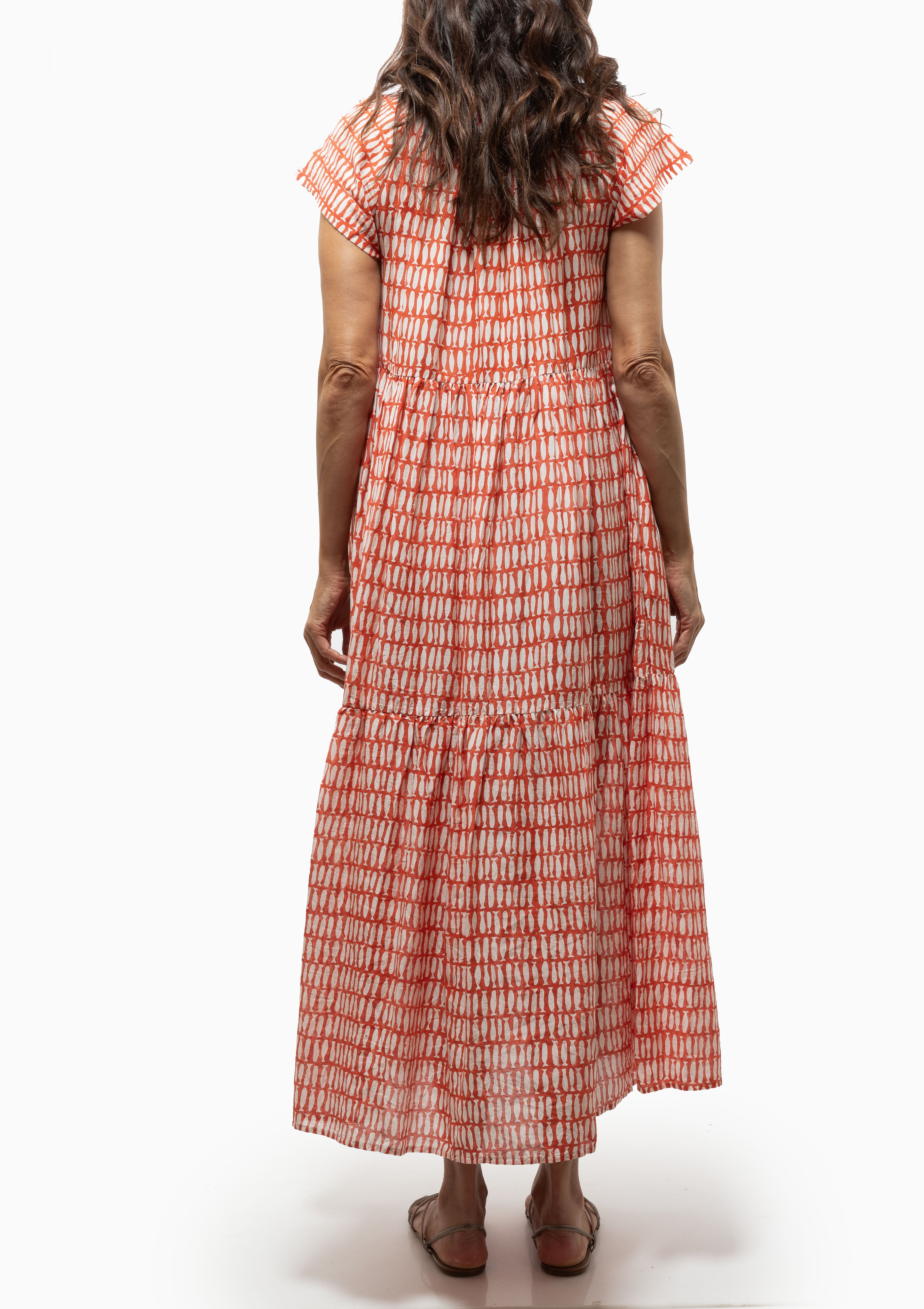 Vienna Maxi Dress | Lobster Minnow