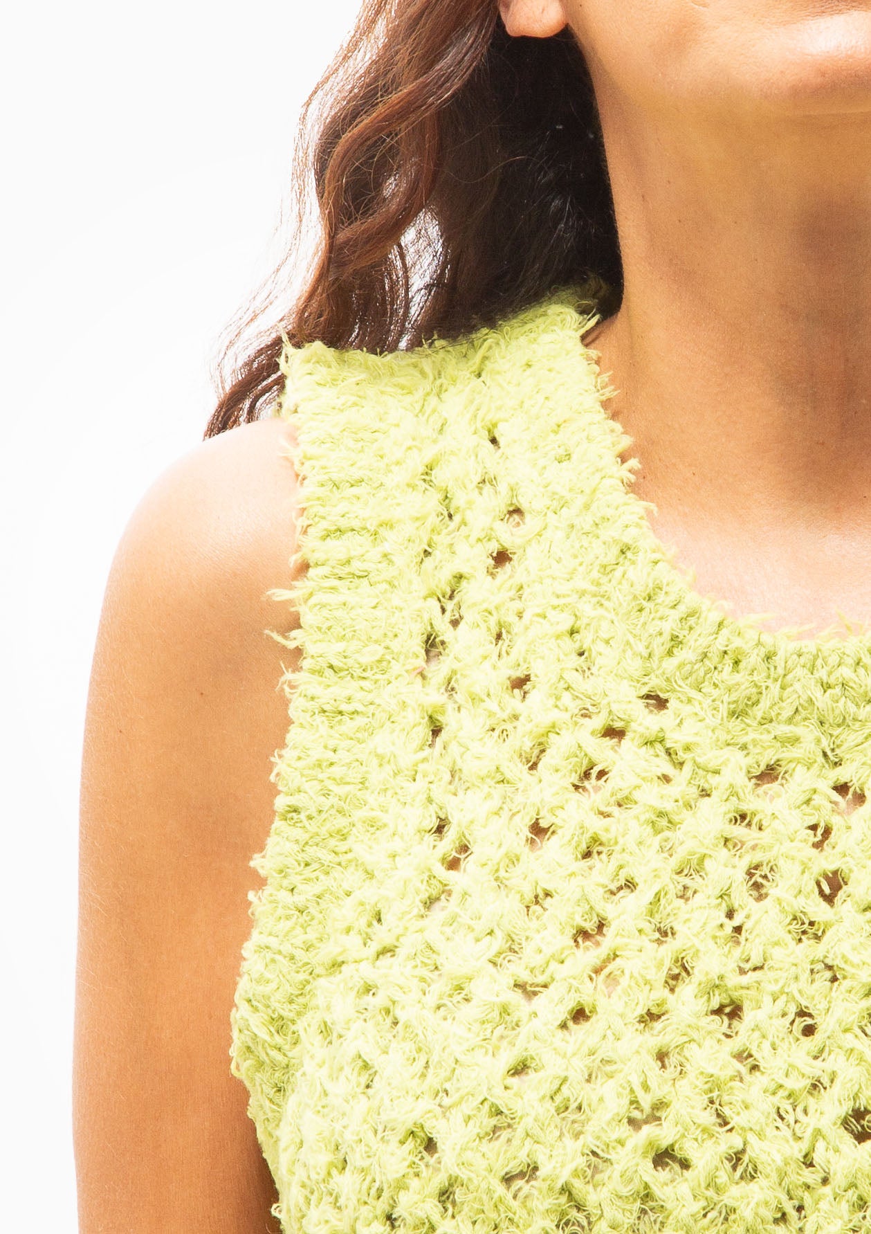 Erin Knit Tank Top | Olive