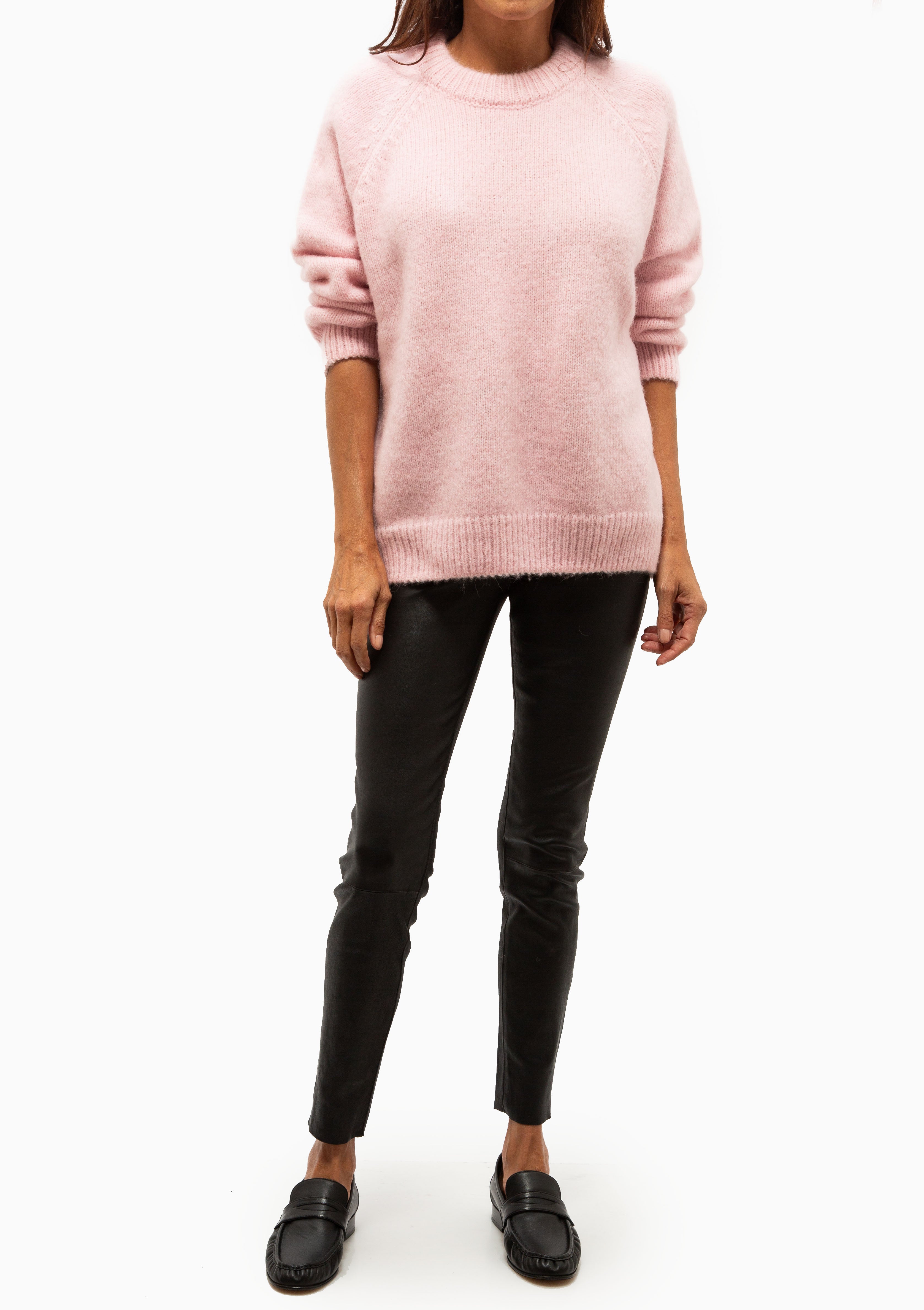 Nina Crewneck | Baby Pink