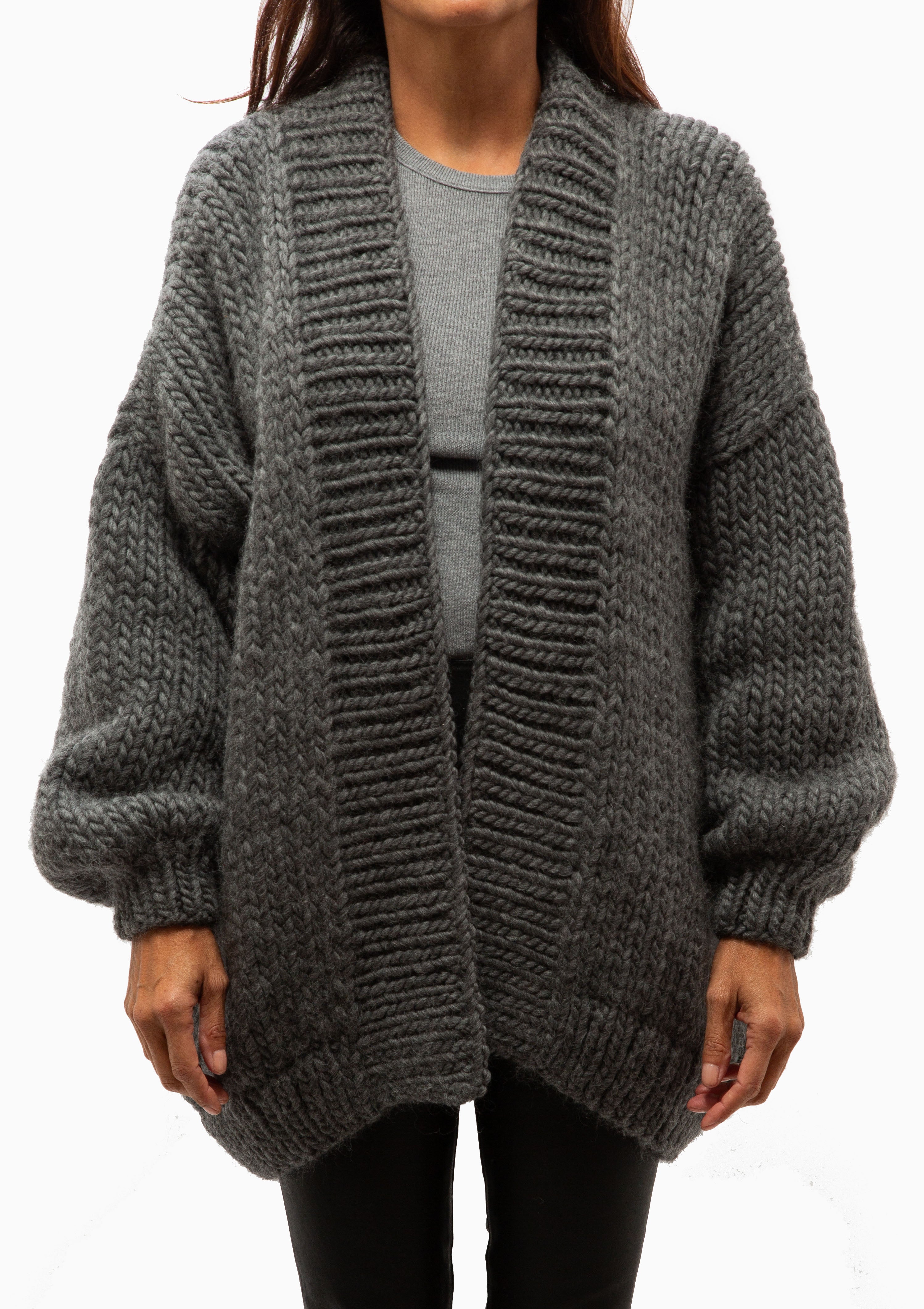 The Cardigan | Charcoal