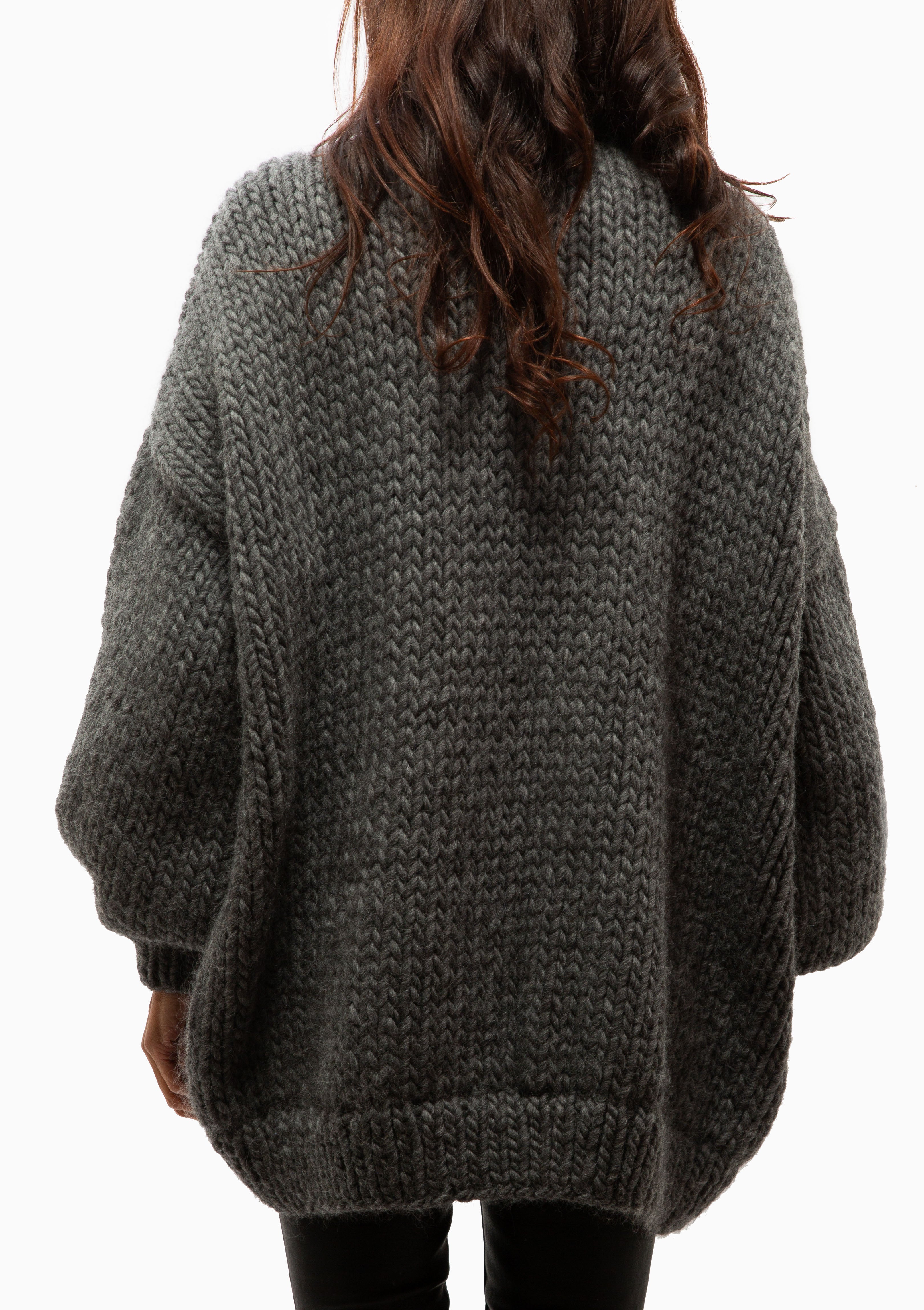 The Cardigan | Charcoal
