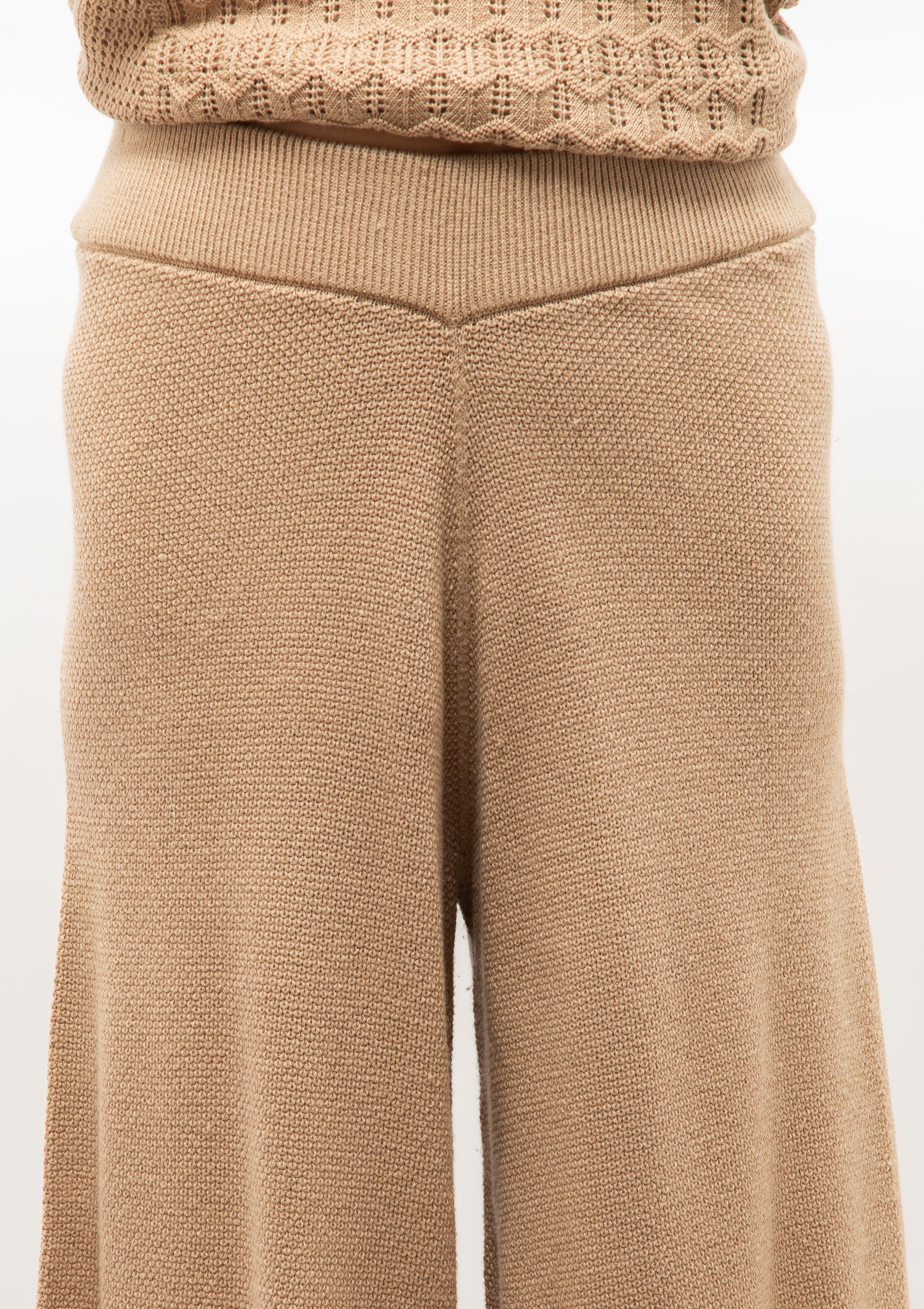 Birdie Knit Culotte | Sand