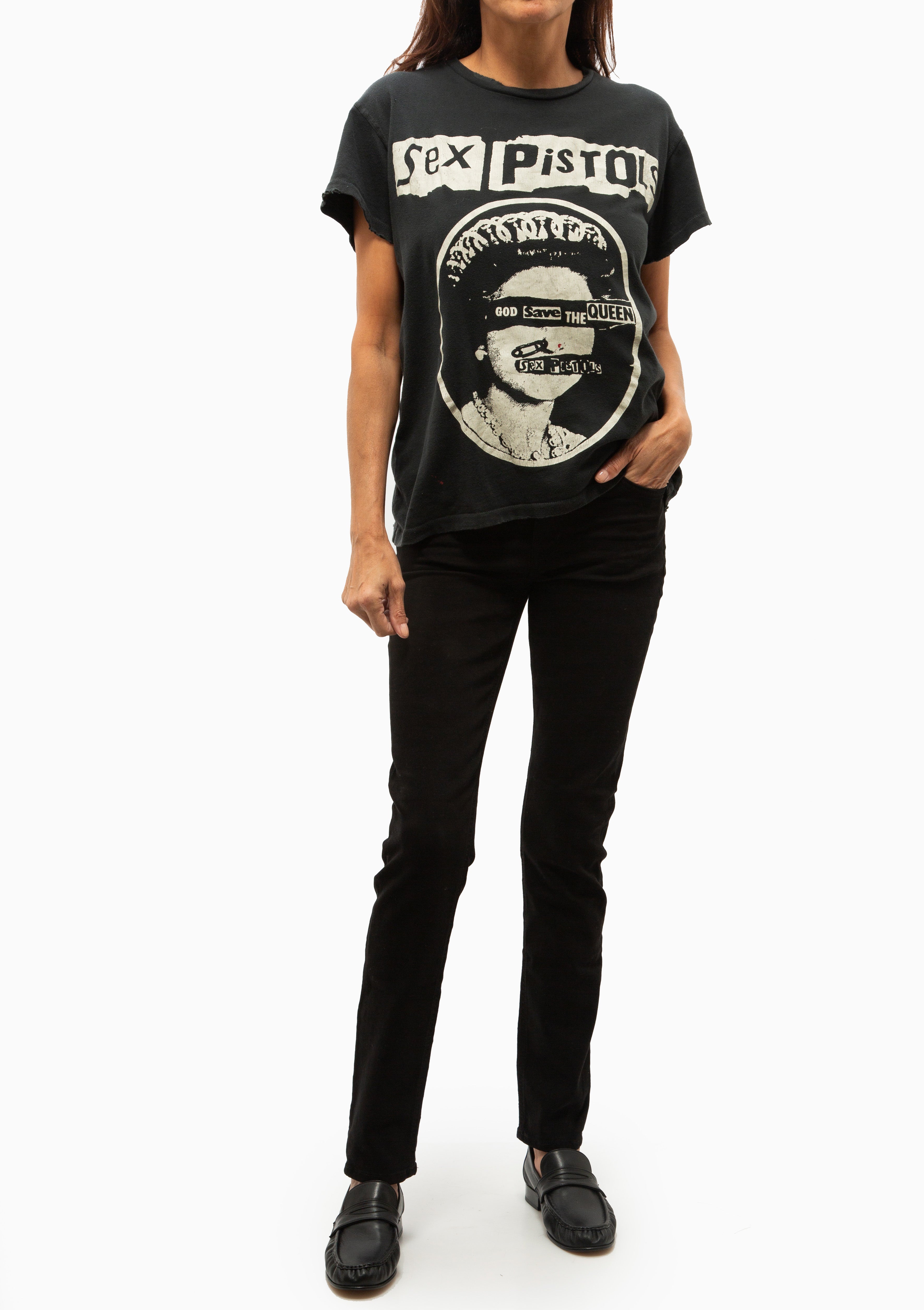 Sex Pistols Crew Tee | Coal