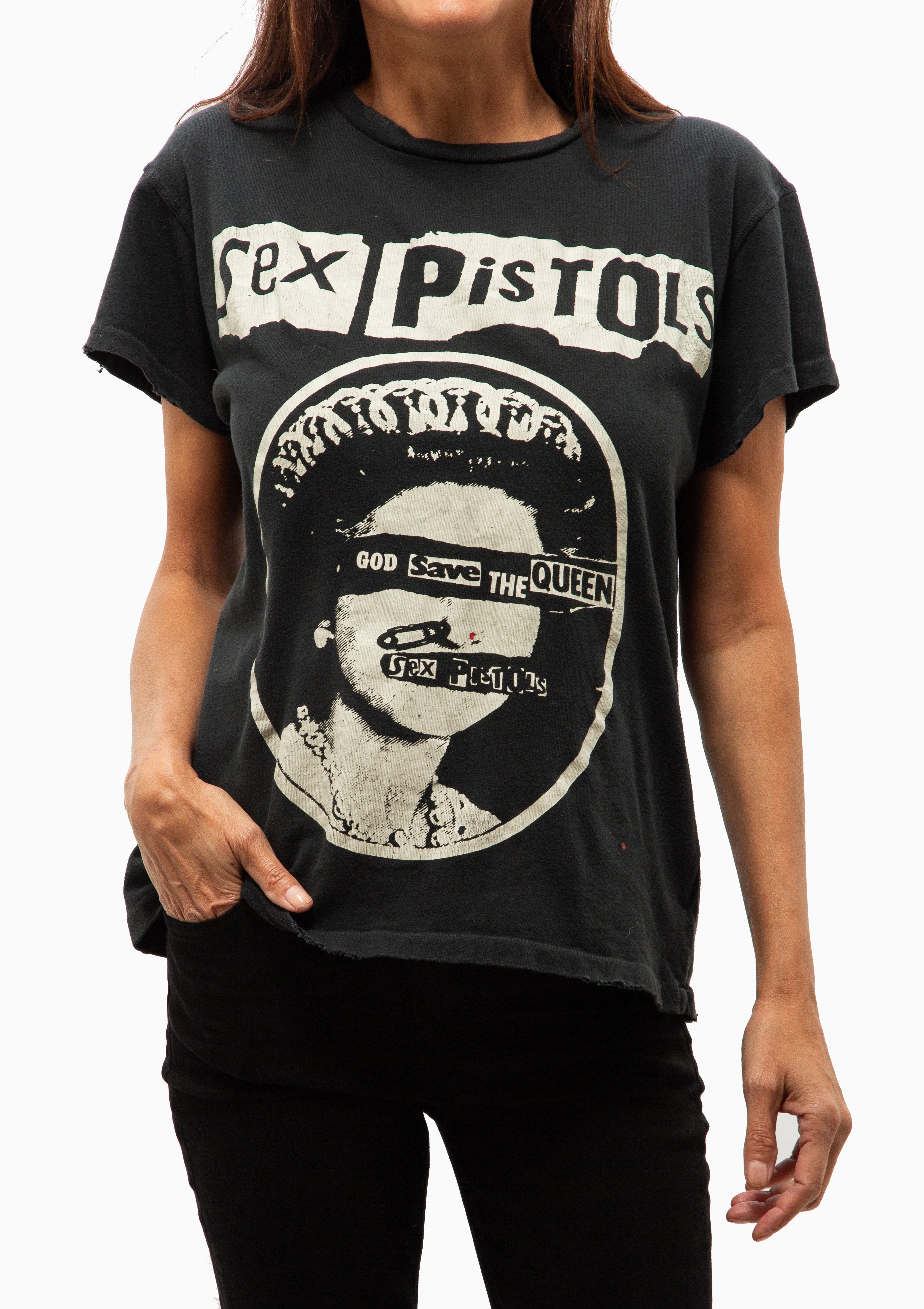 Sex Pistols Crew Tee | Coal