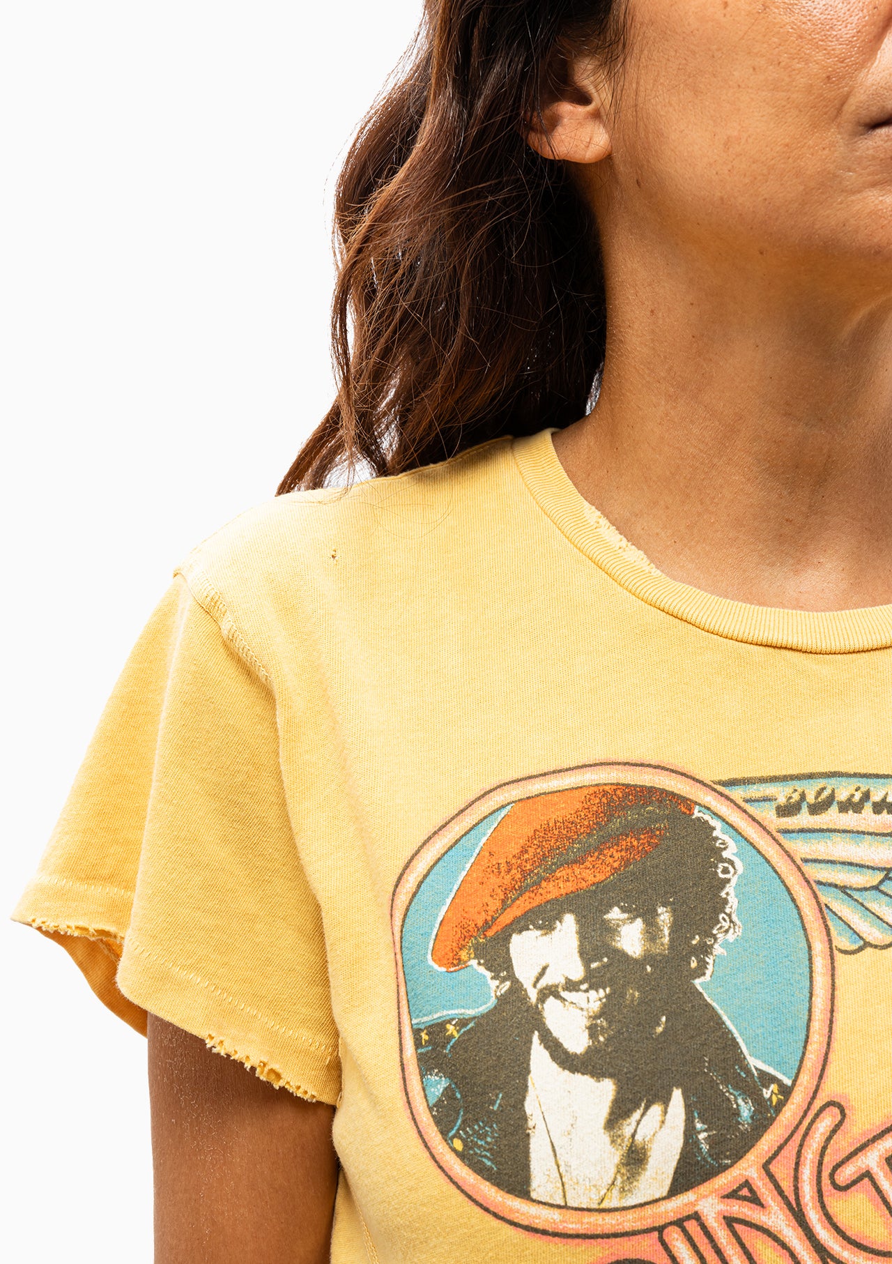 Bruce Springsteen Crew Tee | Lemon