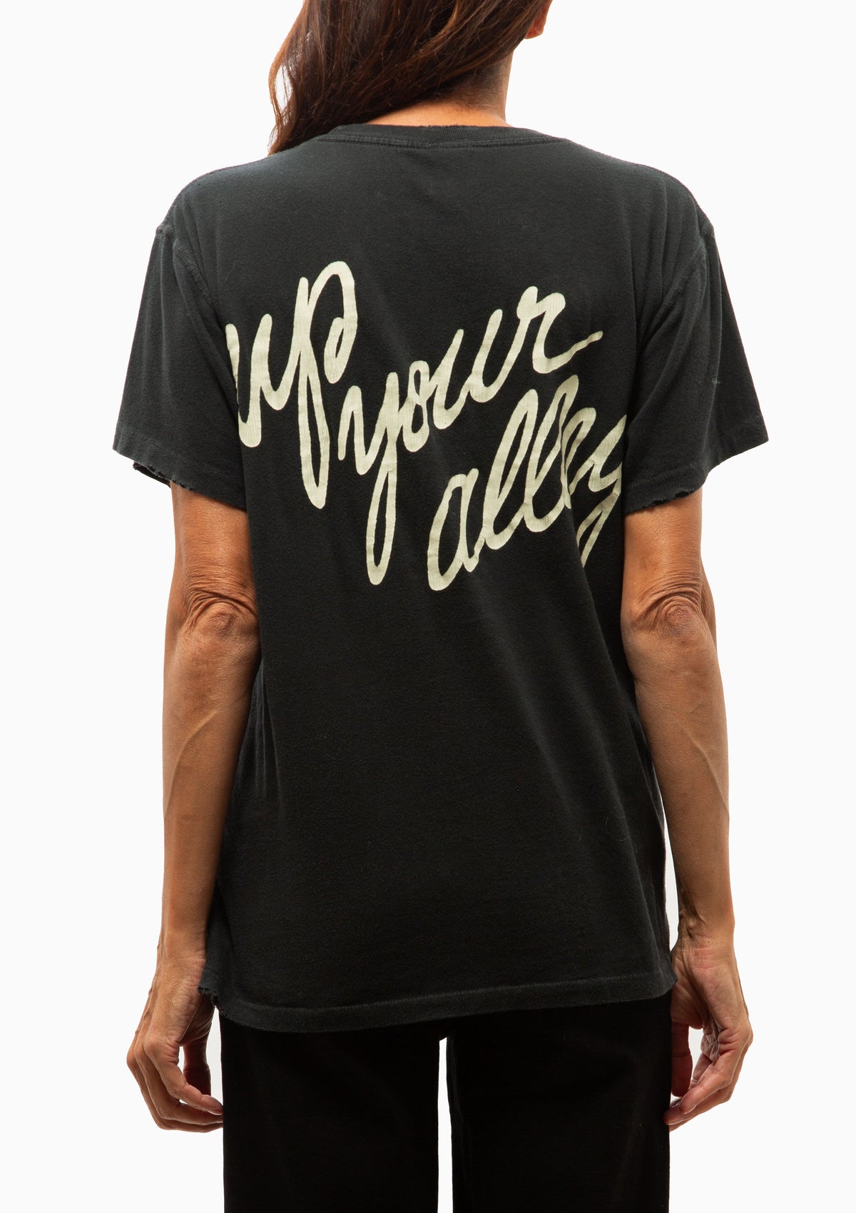 Joan Jett Crew Tee | Coal