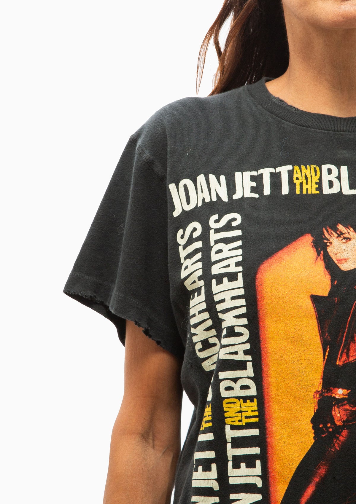 Joan Jett Crew Tee | Coal