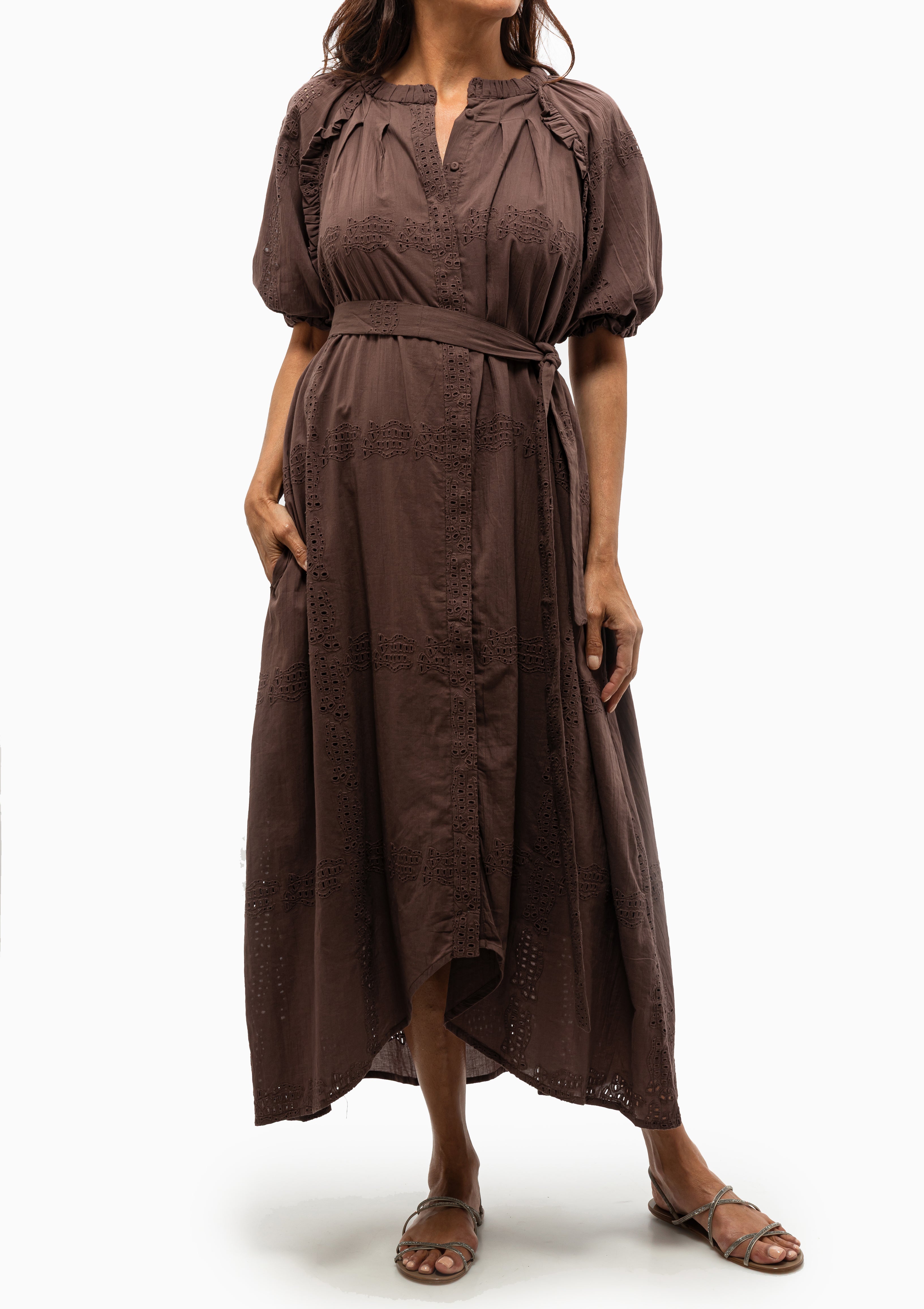 Somerset Dress | Grappa Marine Eyelet