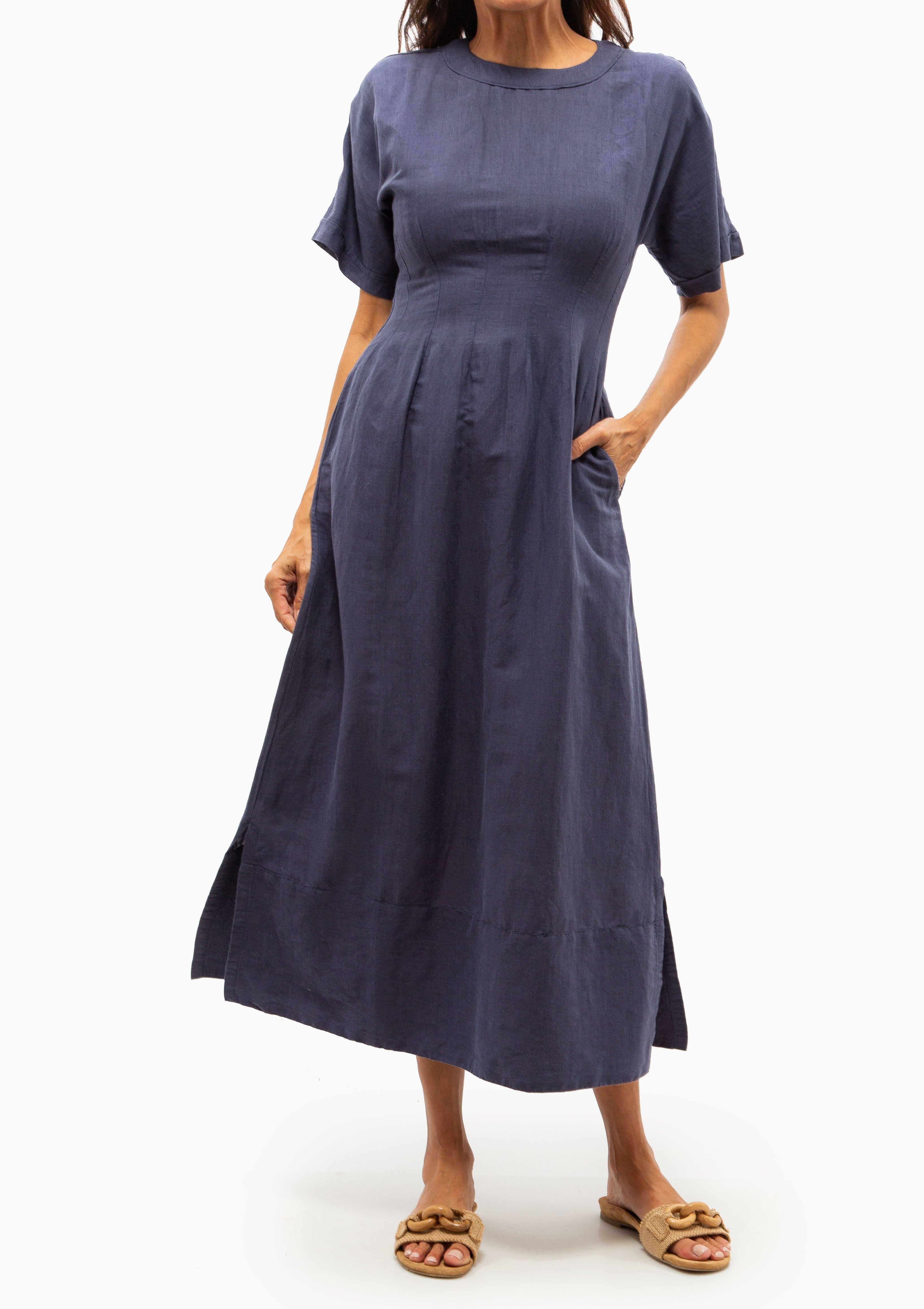 Wailea Dress | Blueberry
