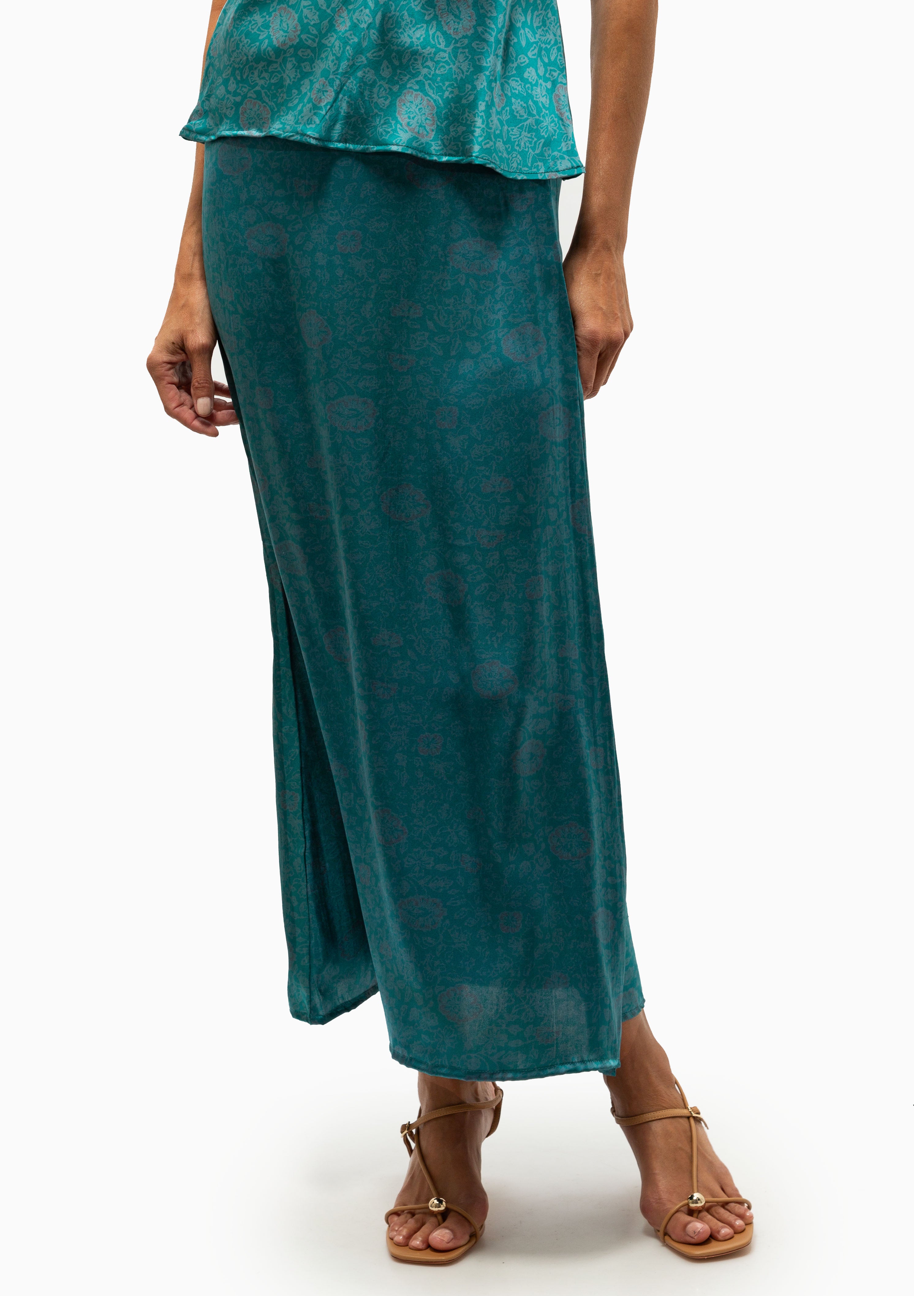 Anita Skirt | NM Heritage Floral Opal