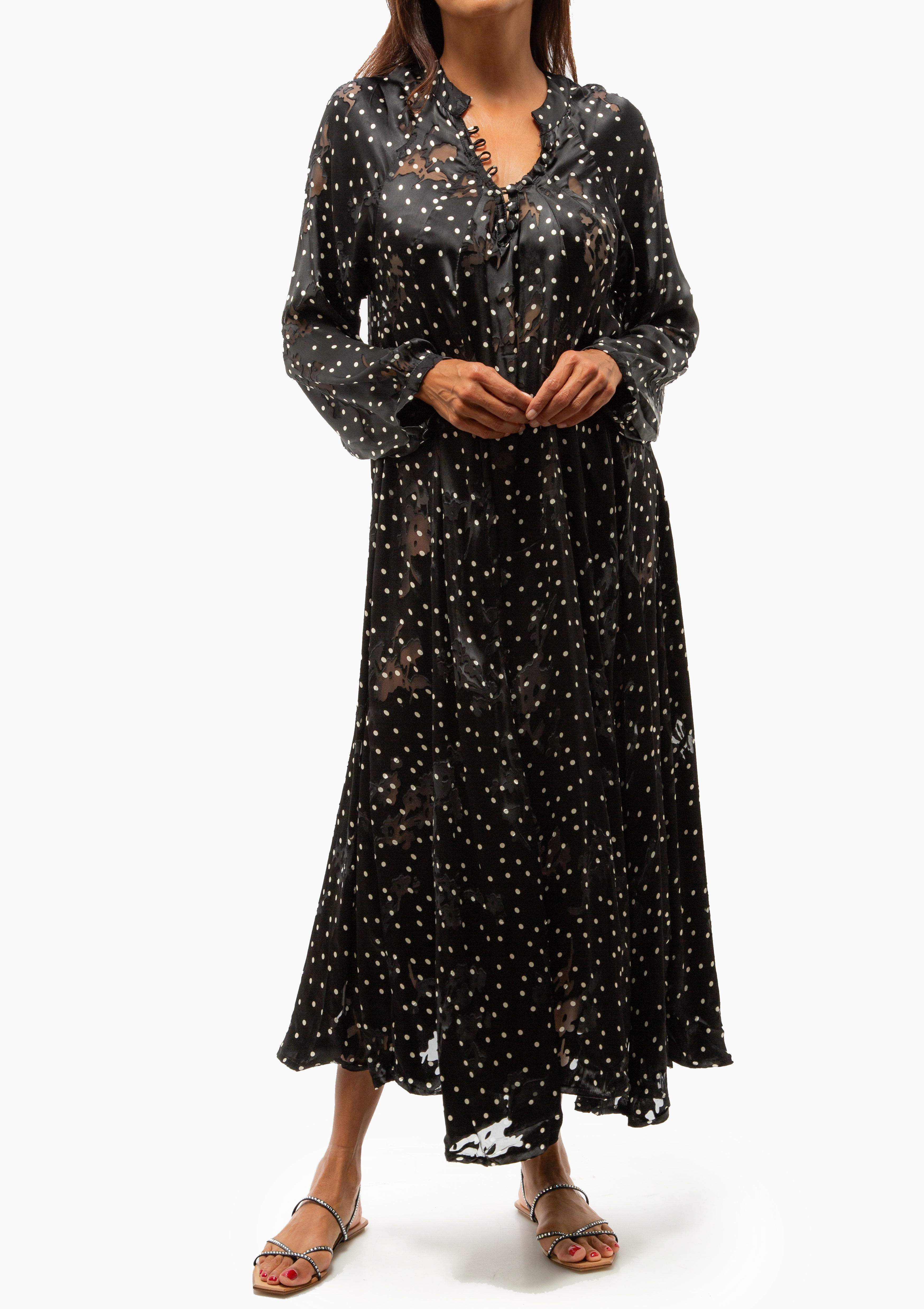 Fiore Maxi | Midnight Burnout