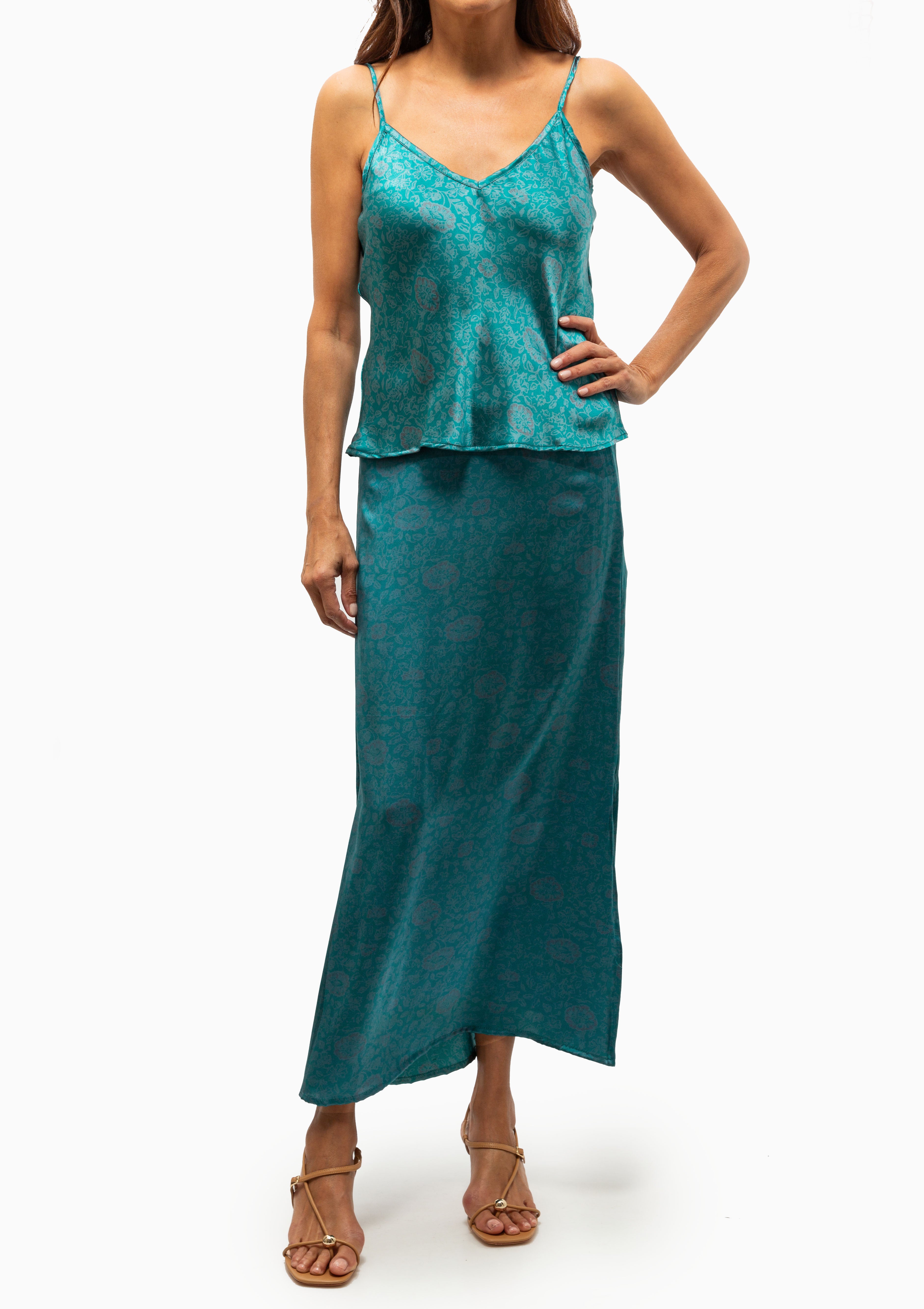 Anita Skirt | NM Heritage Floral Opal