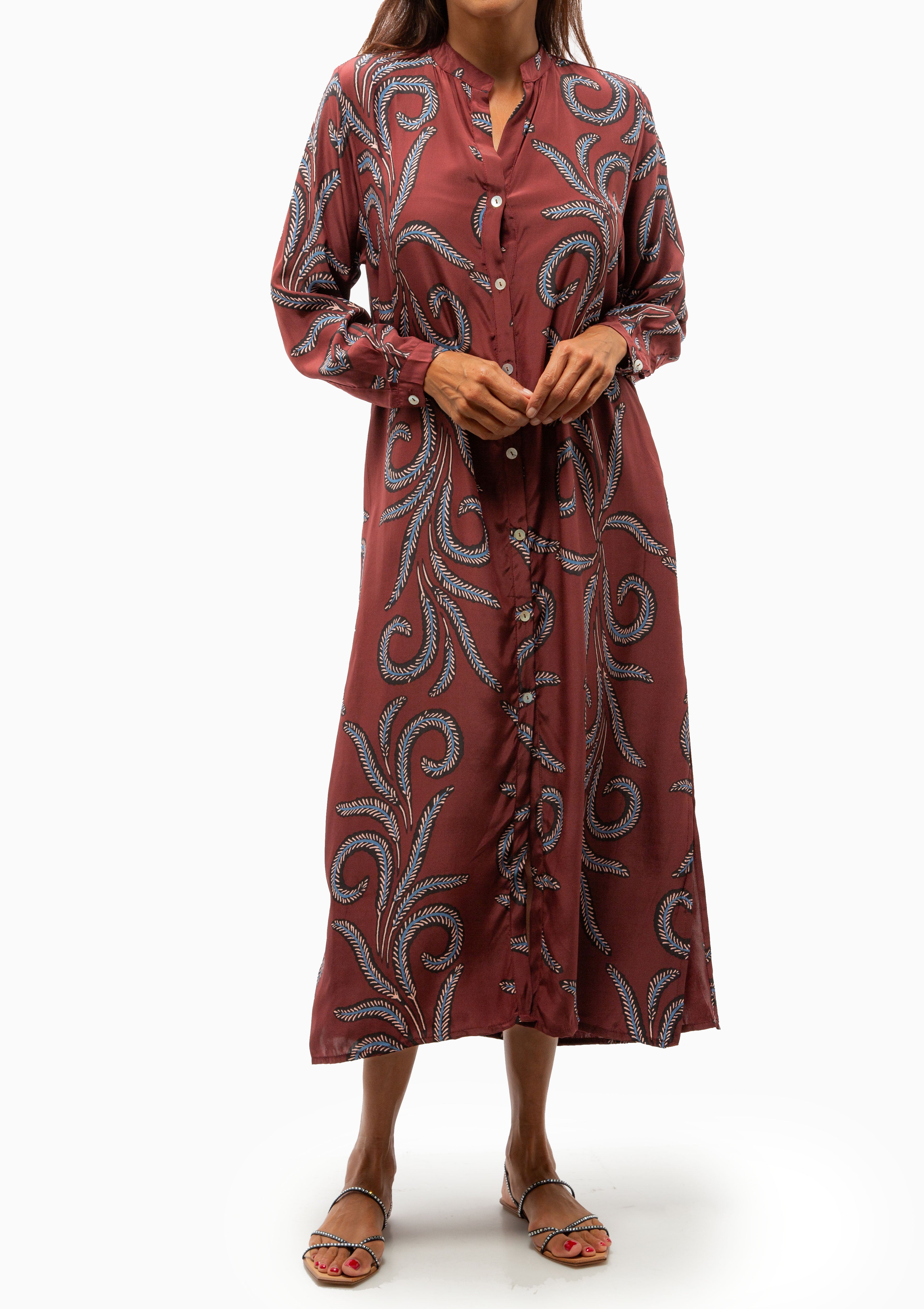 MB Dress | Feather Bordeaux