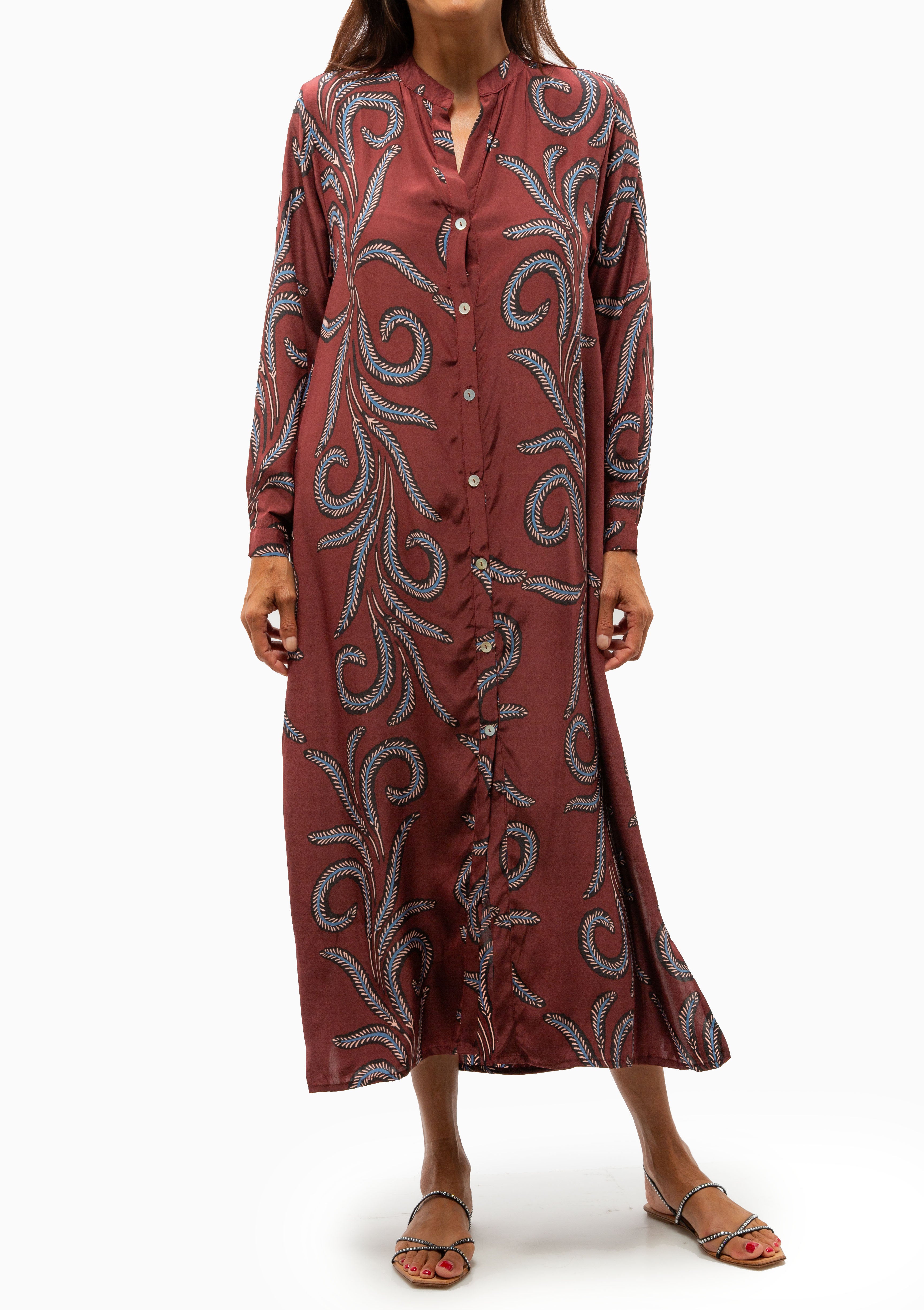 MB Dress | Feather Bordeaux