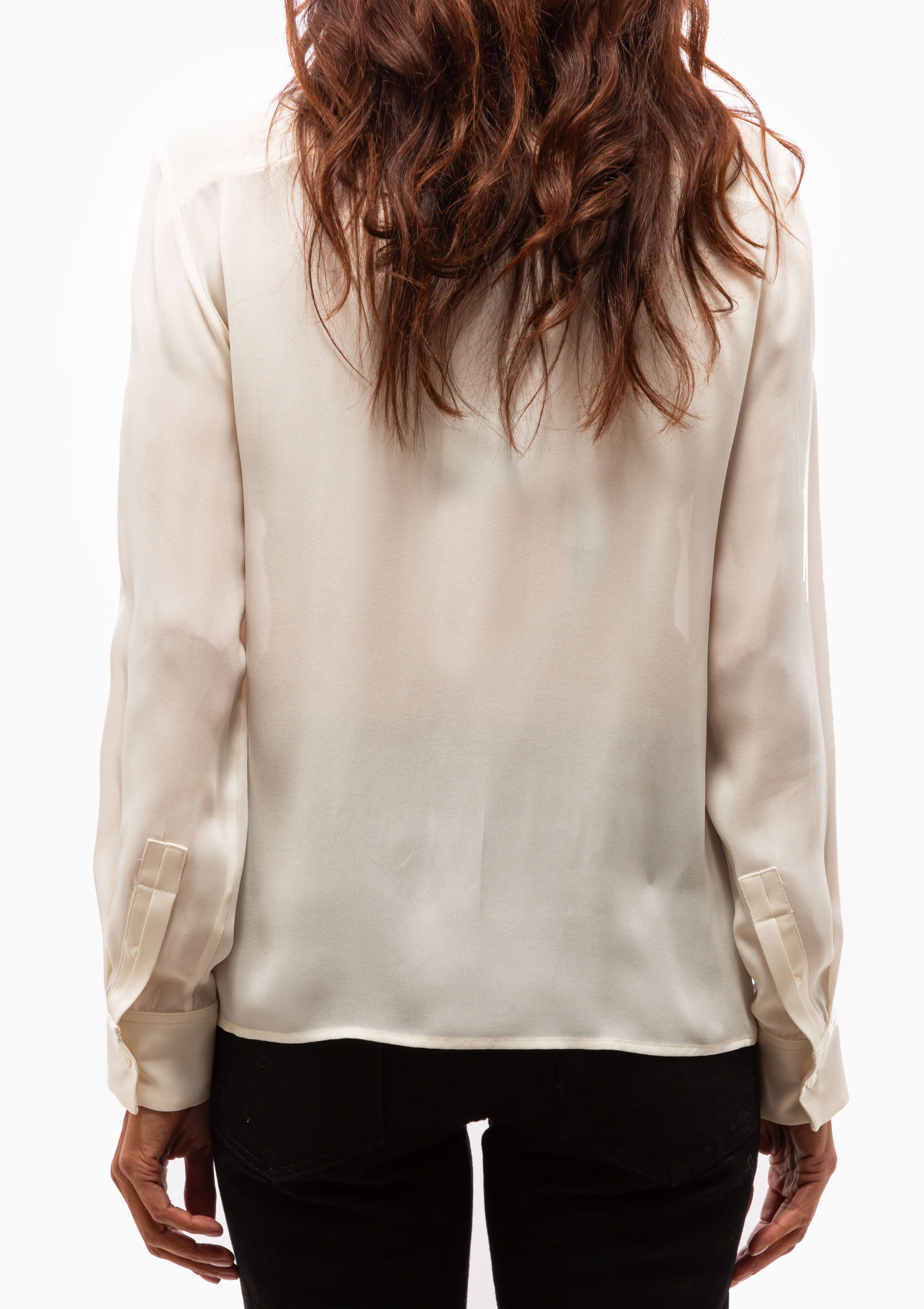 Bertille Ruffle Shirt | Ivory