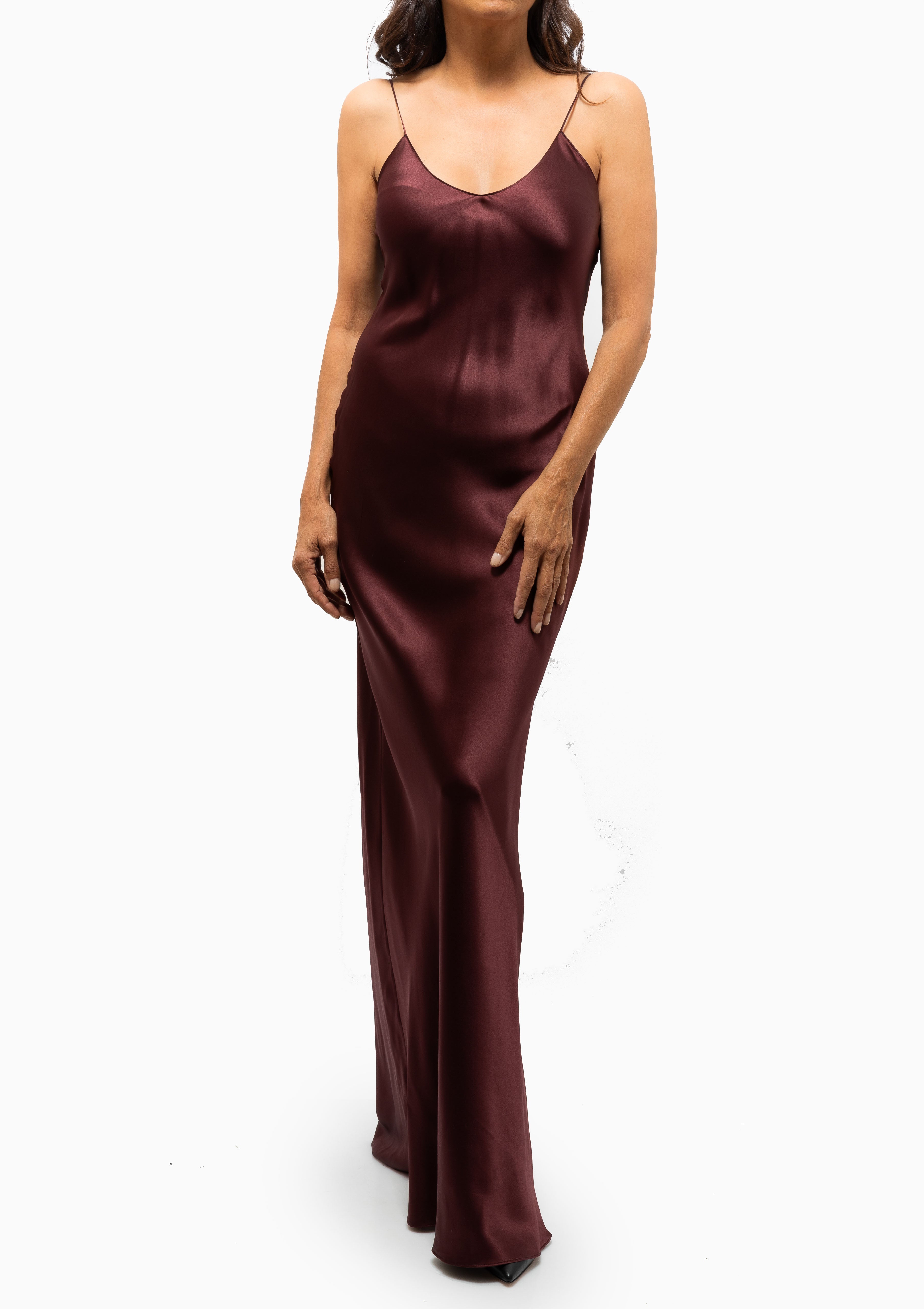 Cami Gown | Claret