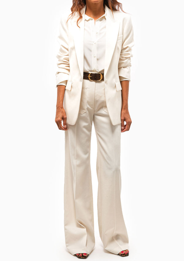 Gaia Slim Shirt | Ivory