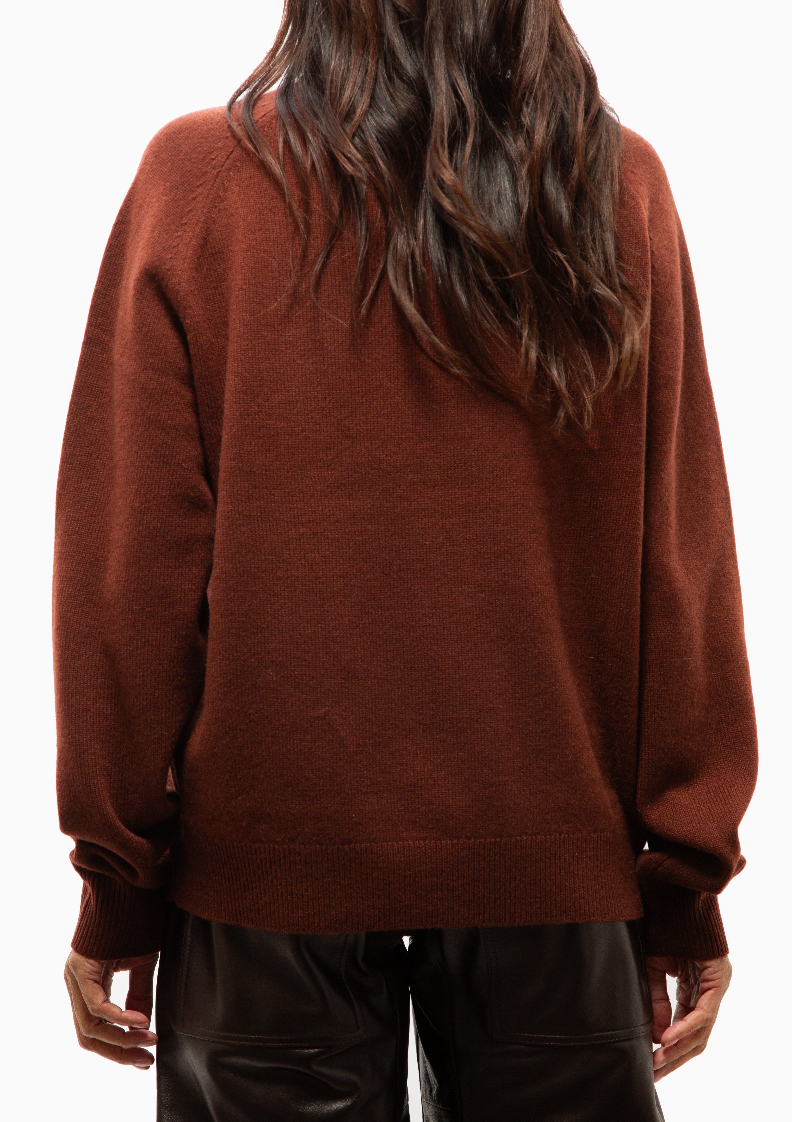 Feron Sweater | Dark Rust