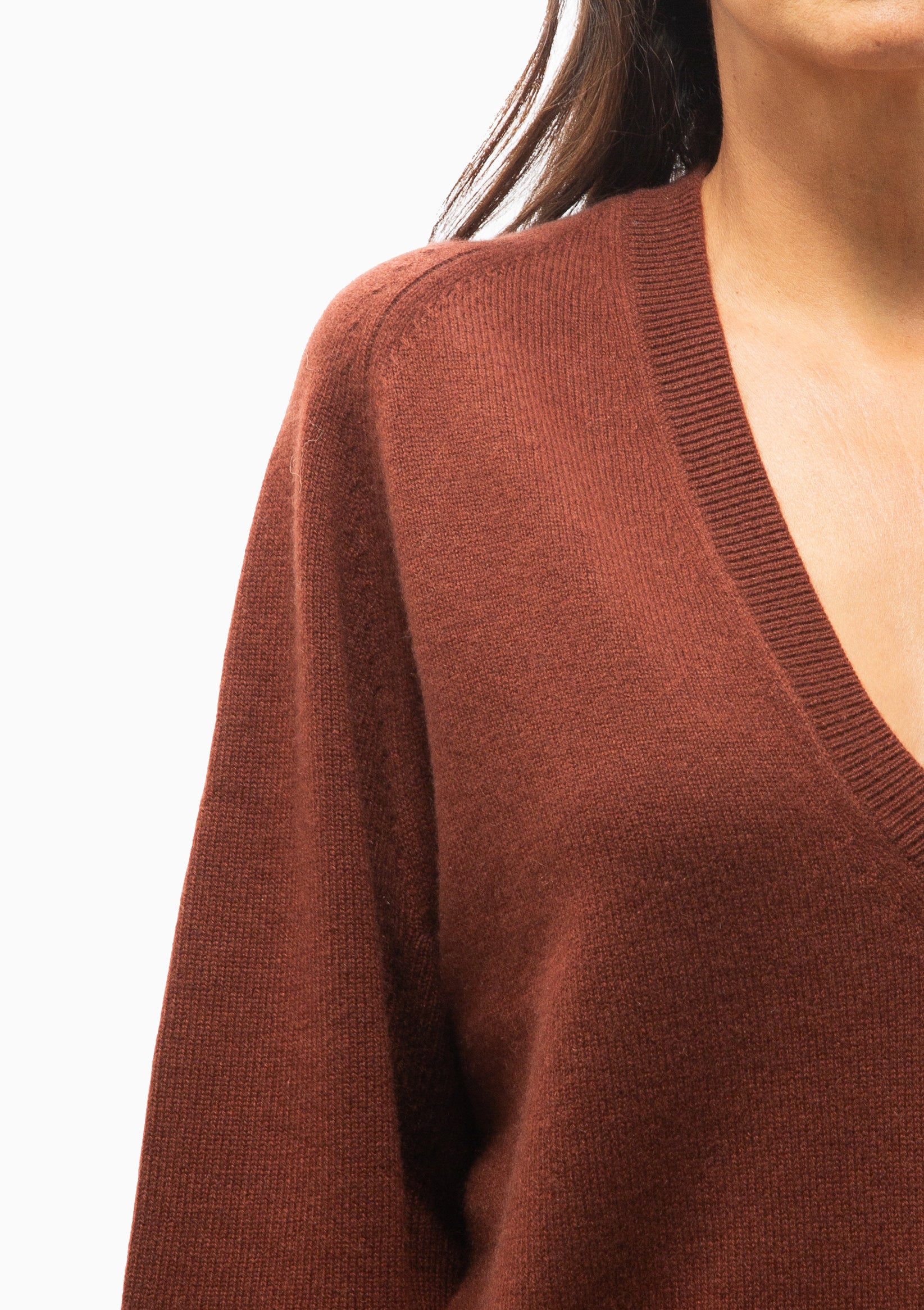 Feron Sweater | Dark Rust