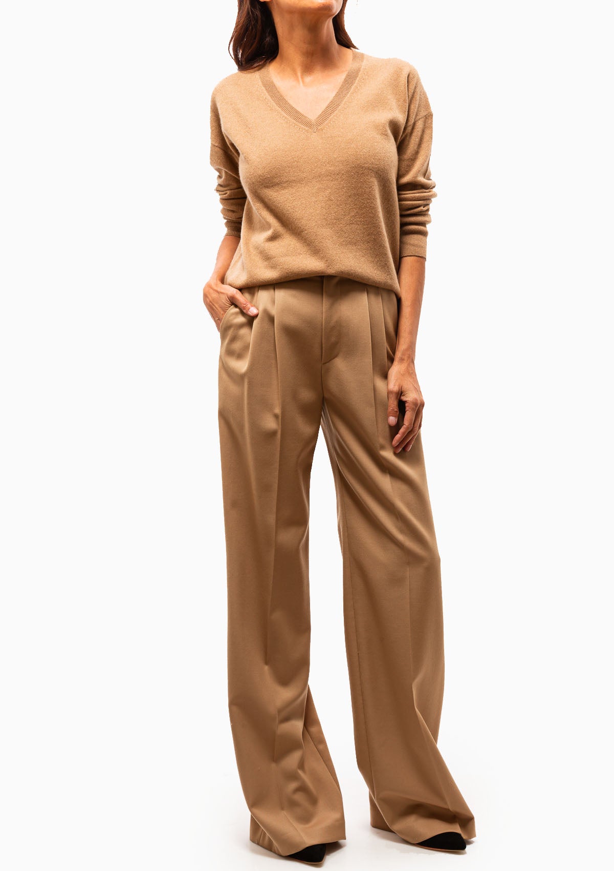 Flavie Pant | Camel