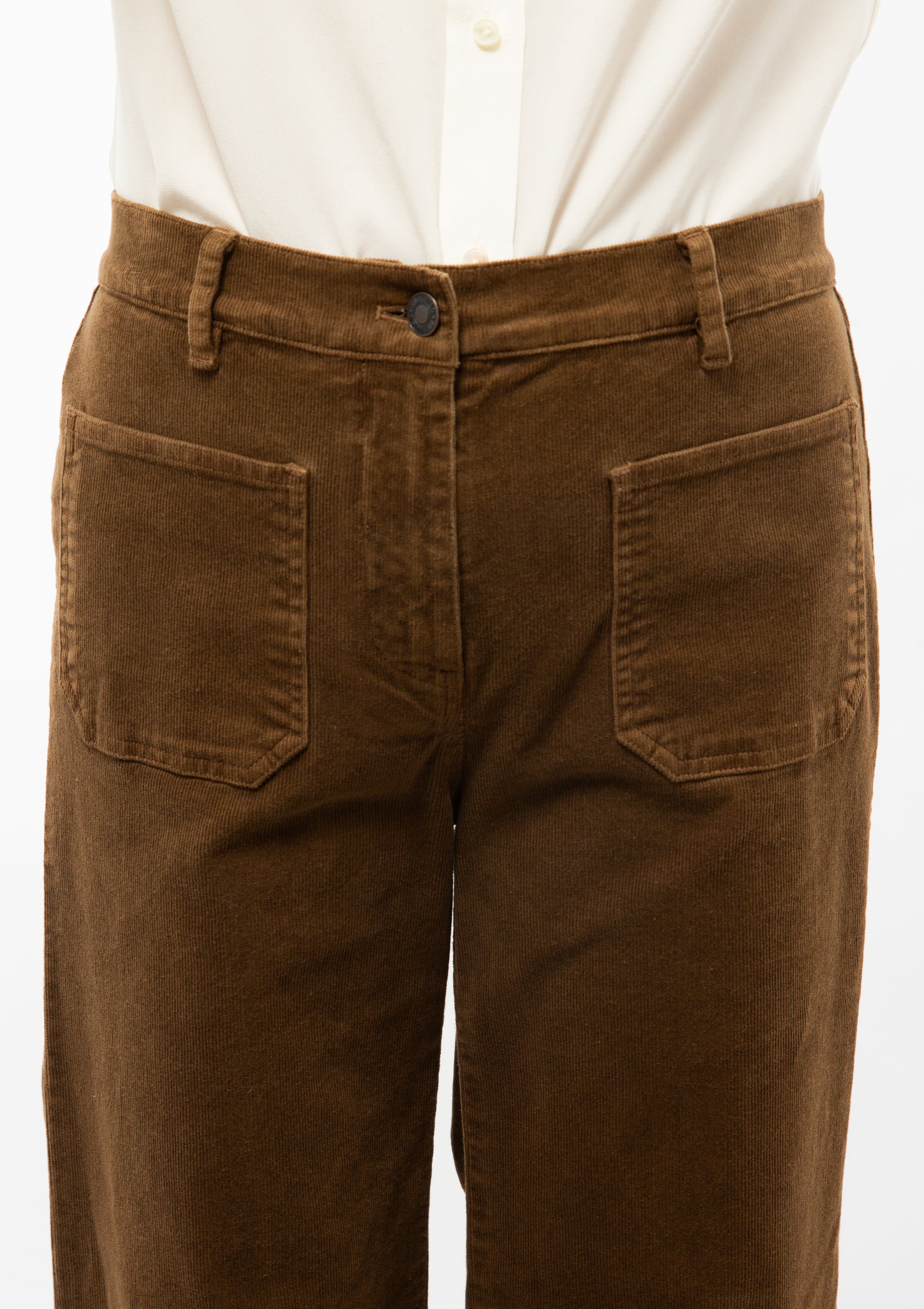 Florence Pant | Cigar Brown