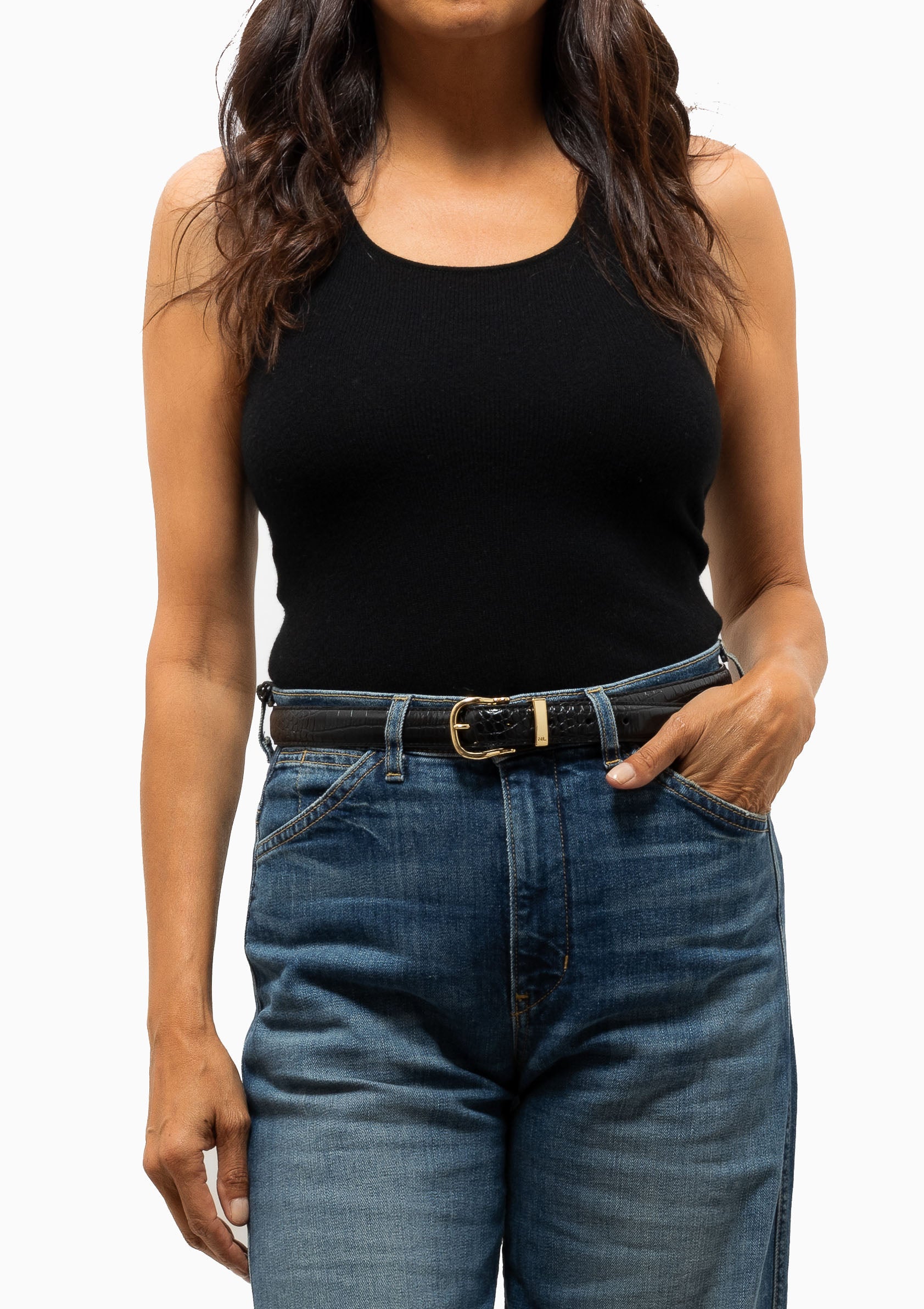 Fontaine Sweater Tank | Black
