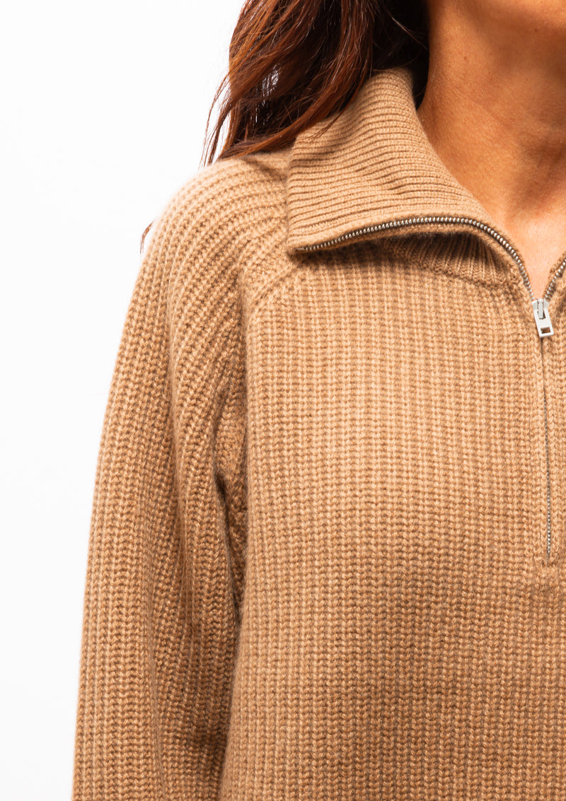 Garza Sweater | Camel