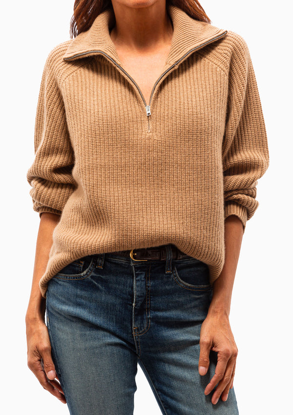 Garza Sweater | Camel