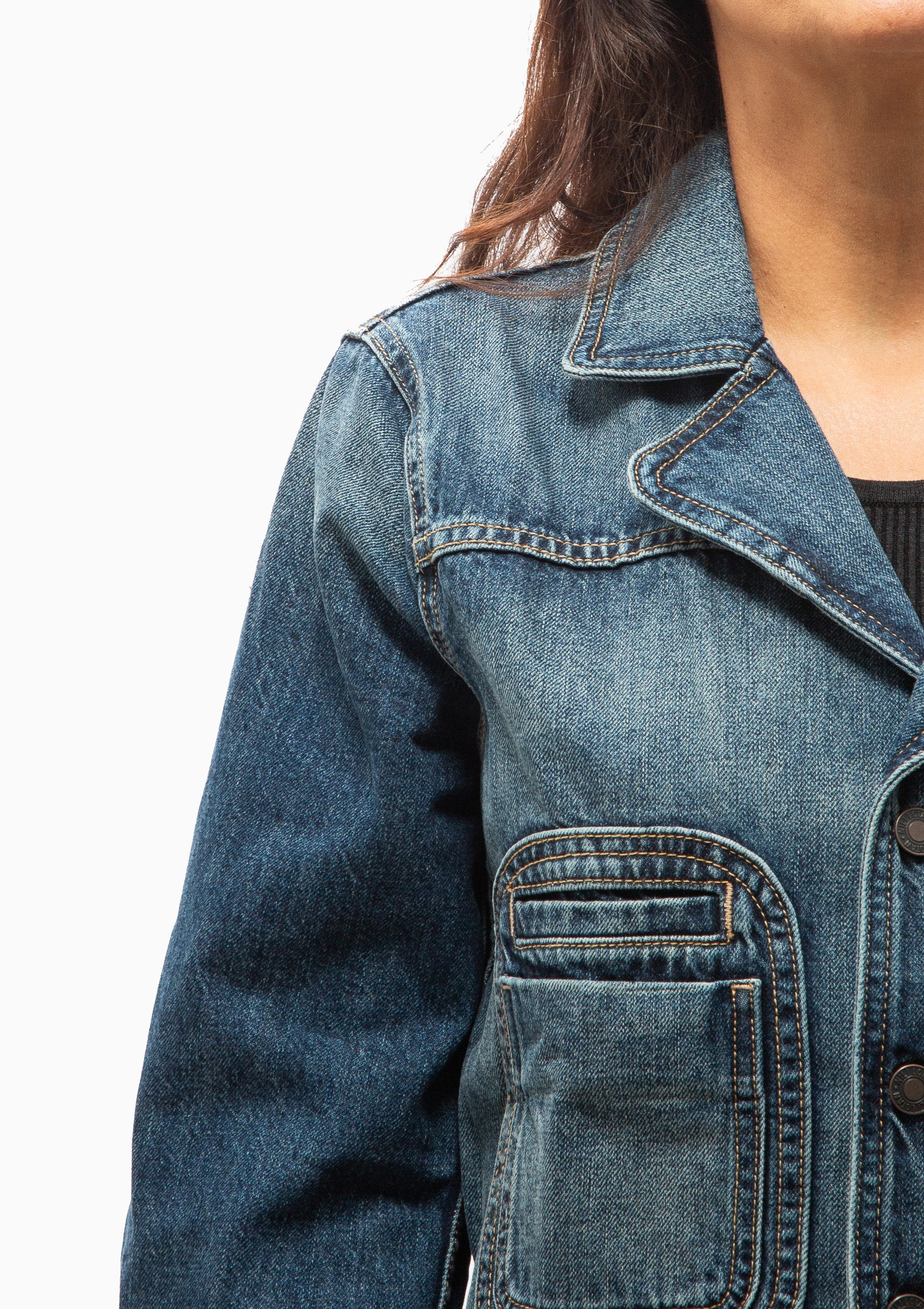 Georgy Denim Jacket | Simon Wash
