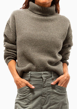 Omaira Sweater | Army Green