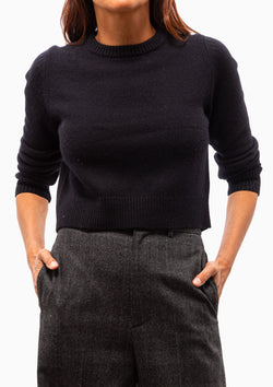 Poppy Sweater | Dark Navy