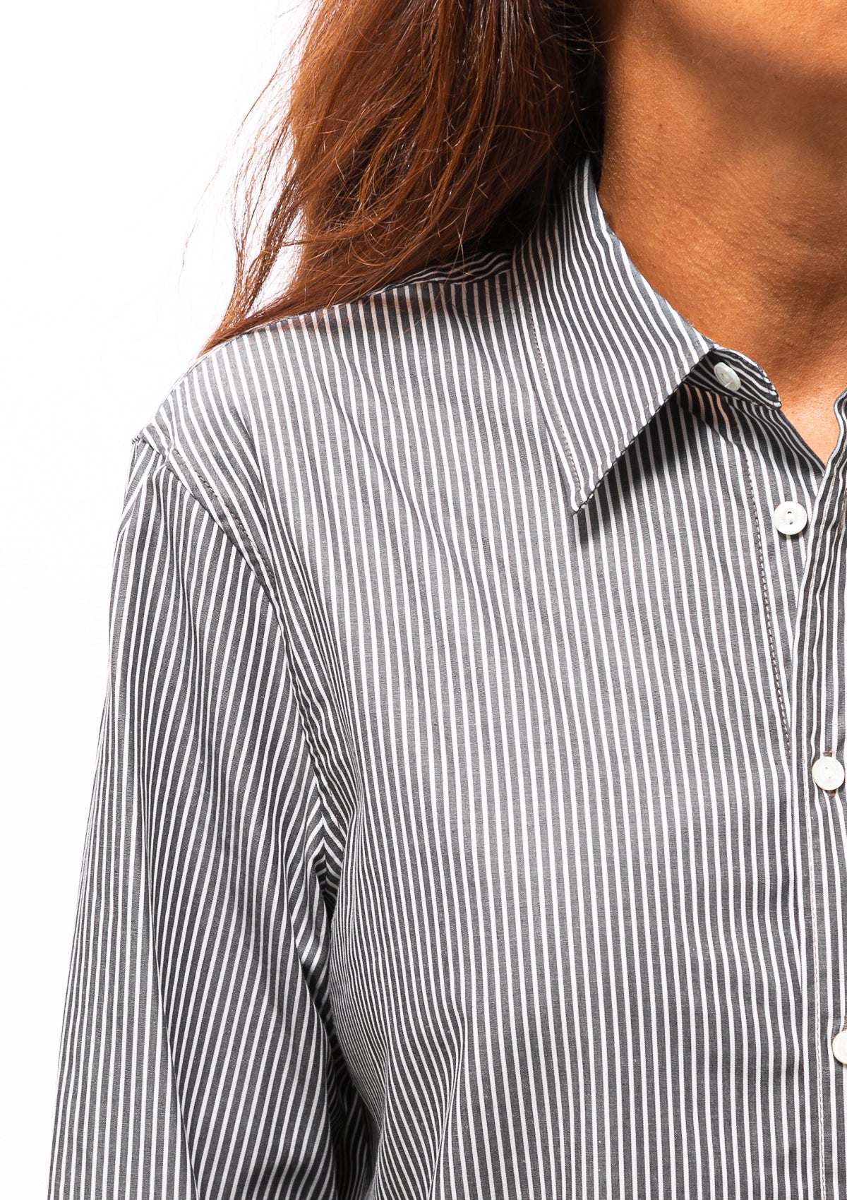 Raphael Classic Shirt | Black/White Stripe