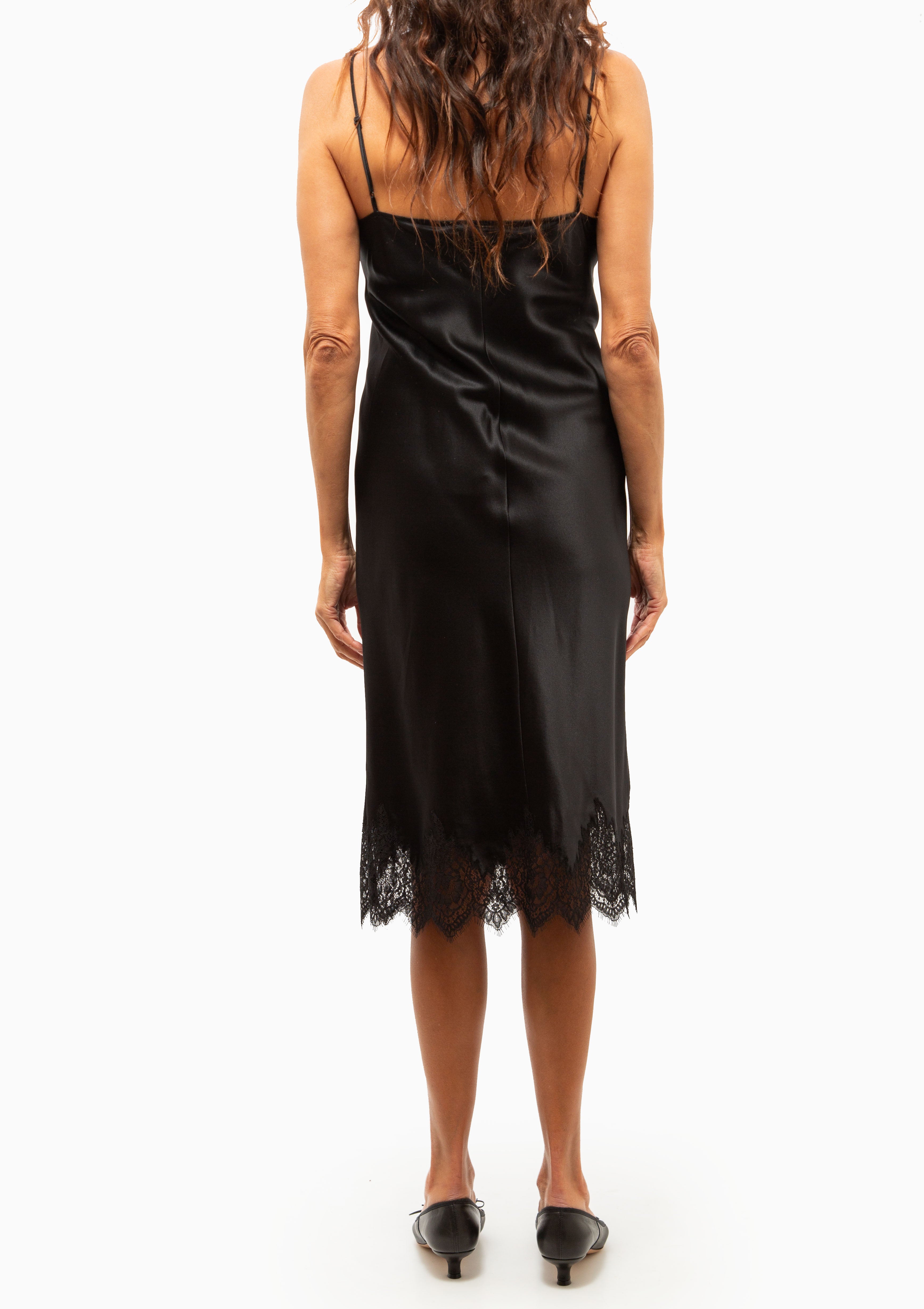 Seve Lace Dress | Black