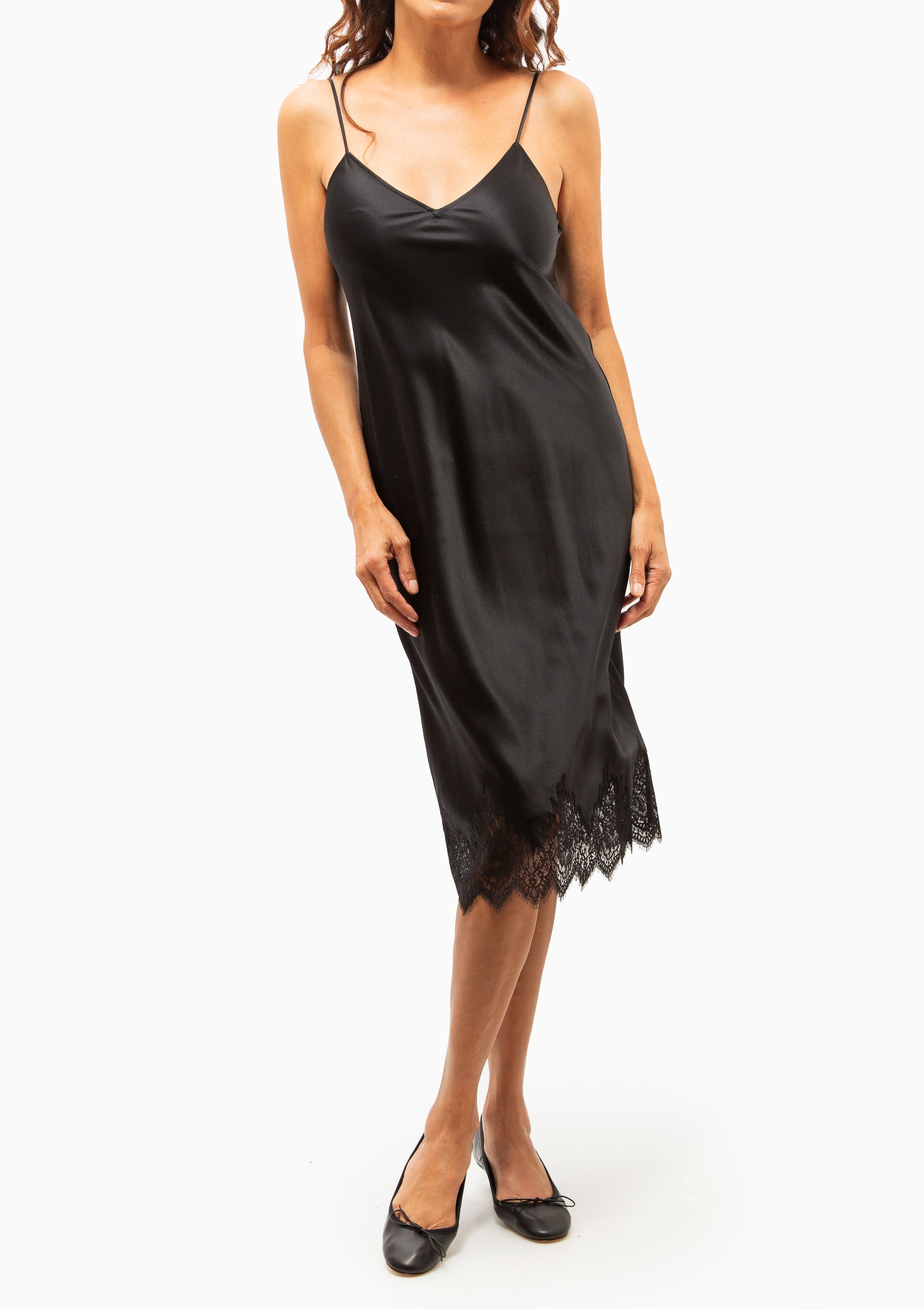 Seve Lace Dress | Black