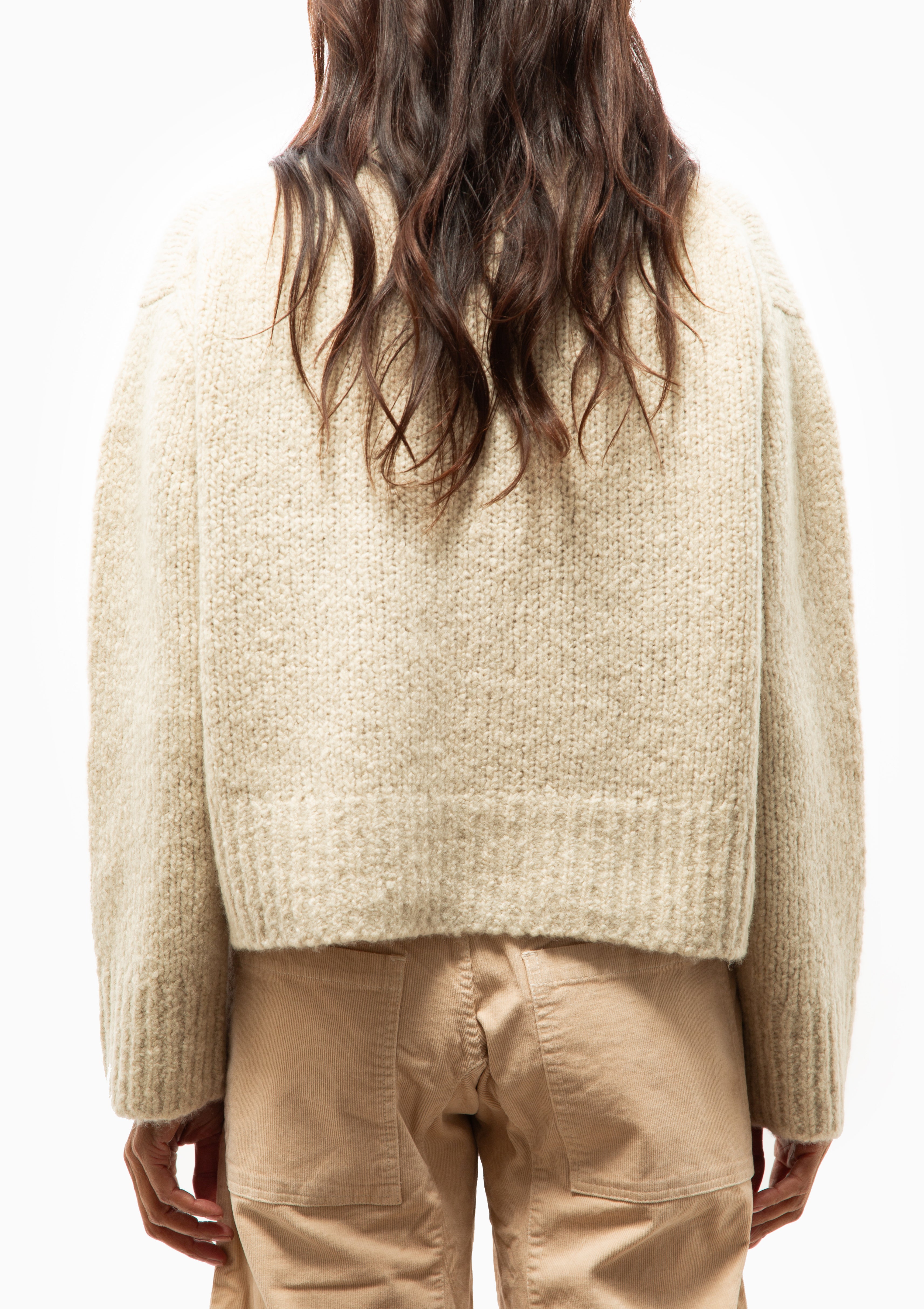 Tabitha Sweater | Beige Melange