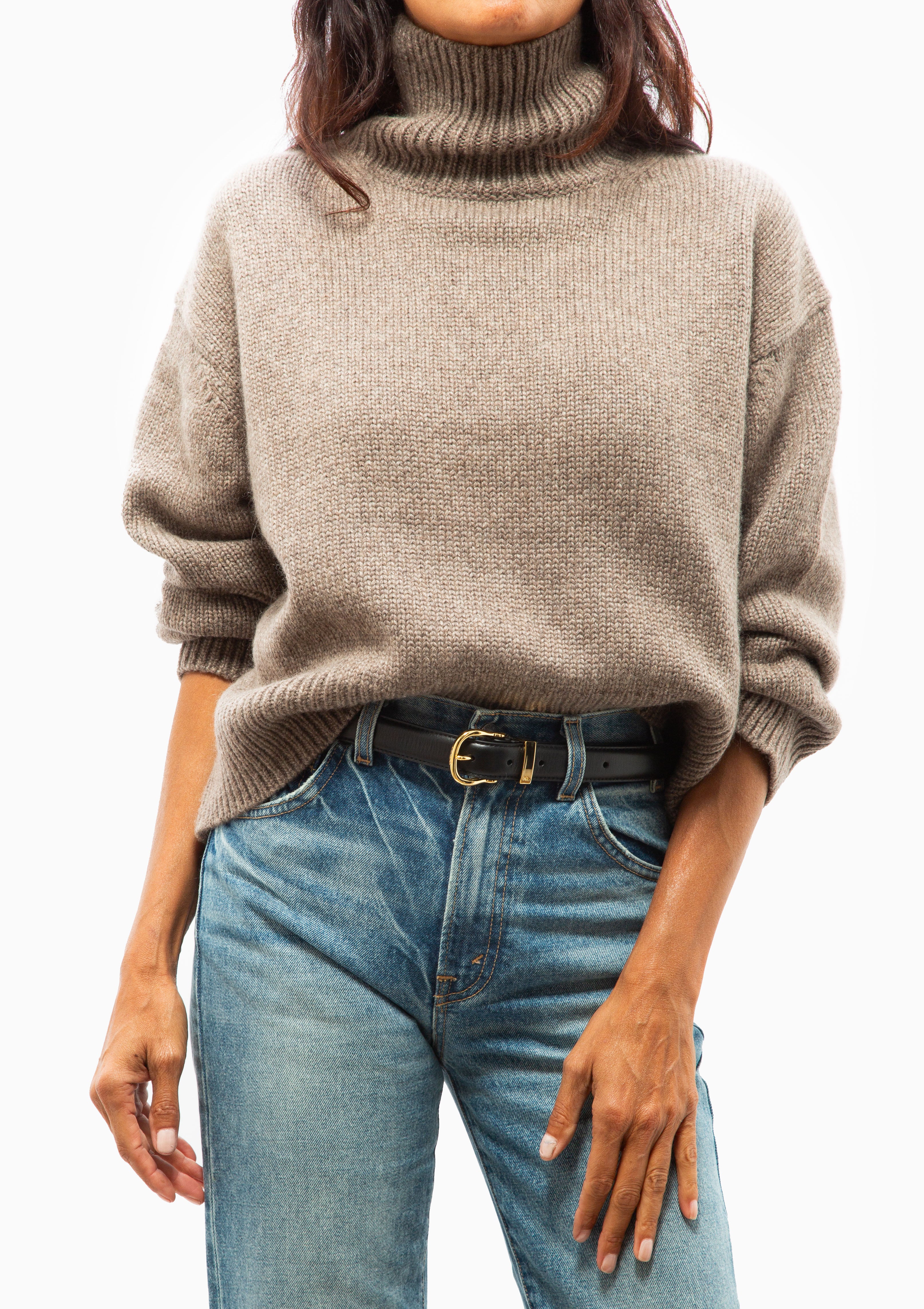 Tabitha Sweater | Peat Melange