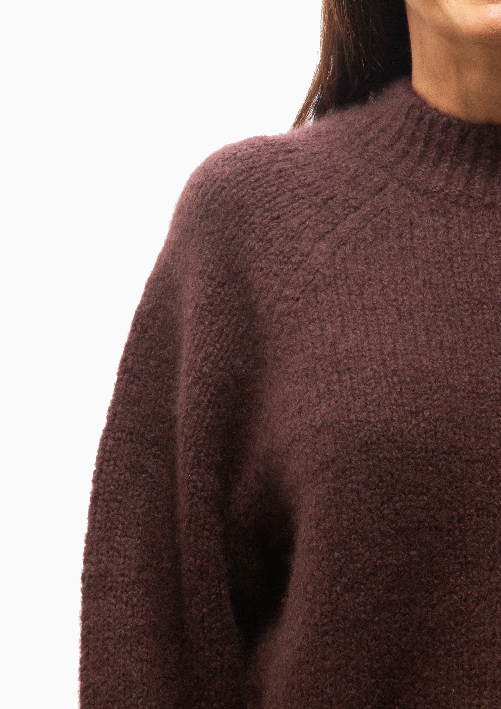 Tomaso Sweater | Burgandy