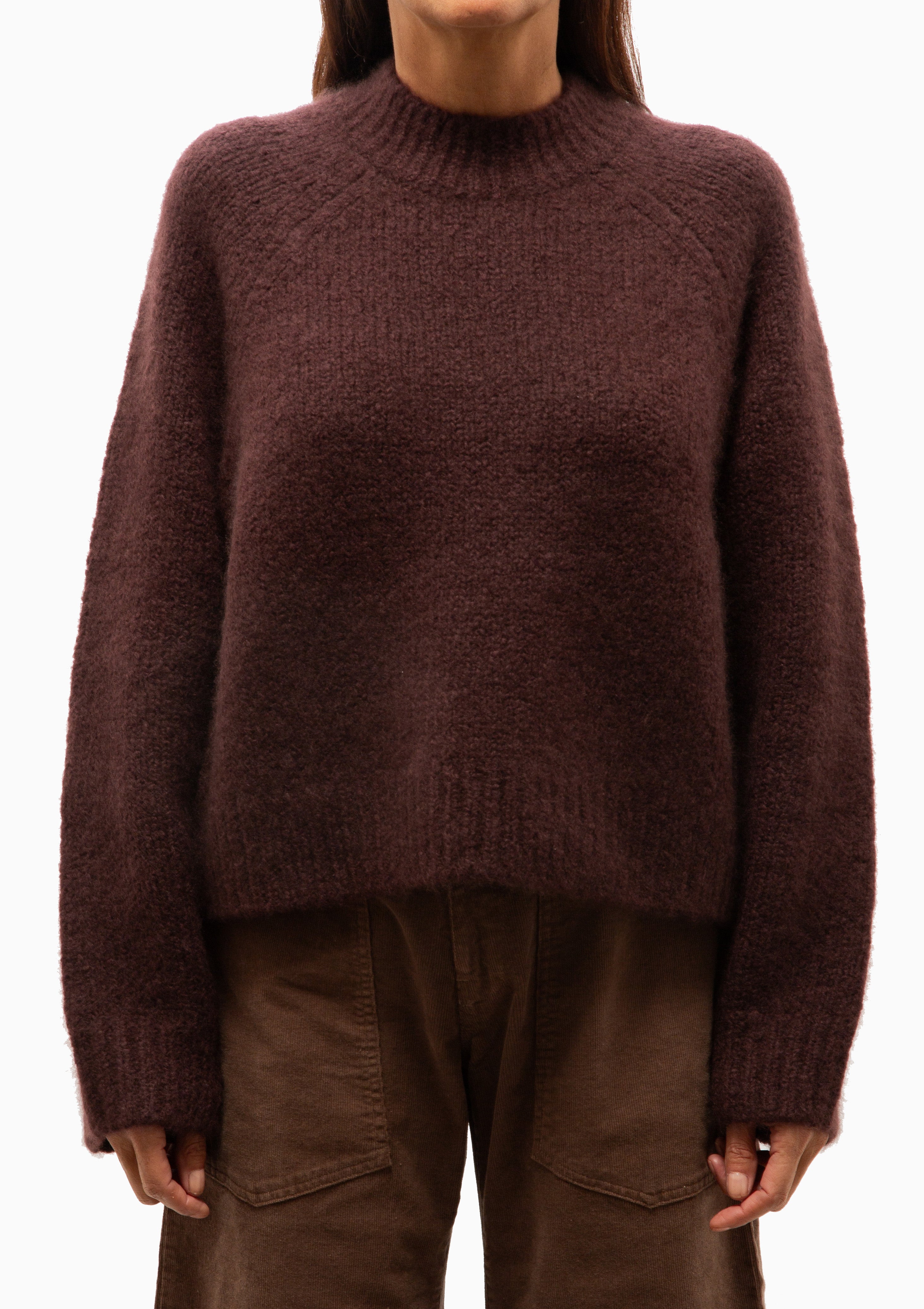 Tomaso Sweater | Burgandy