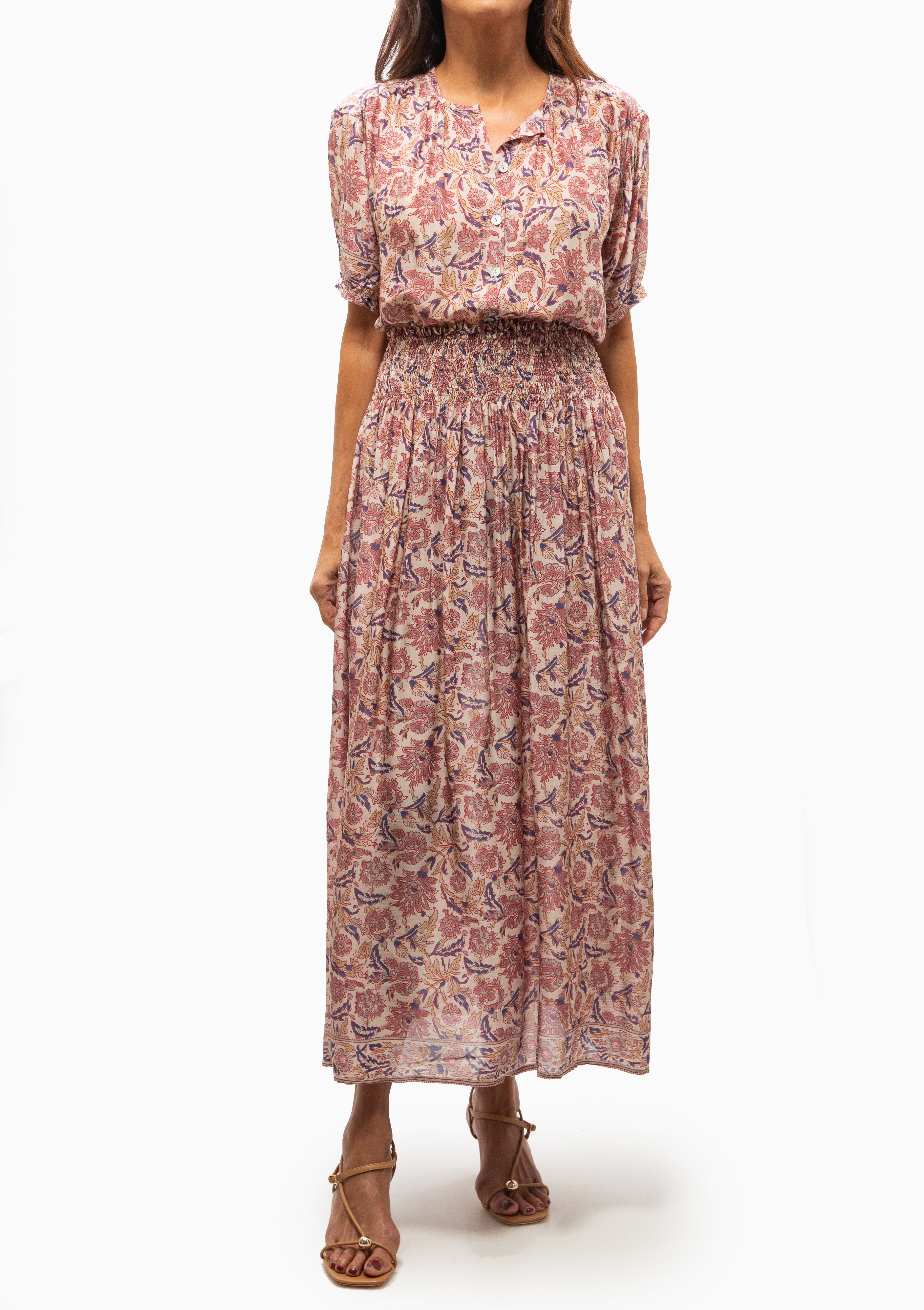 Bella Skirt | Artichoke Stone