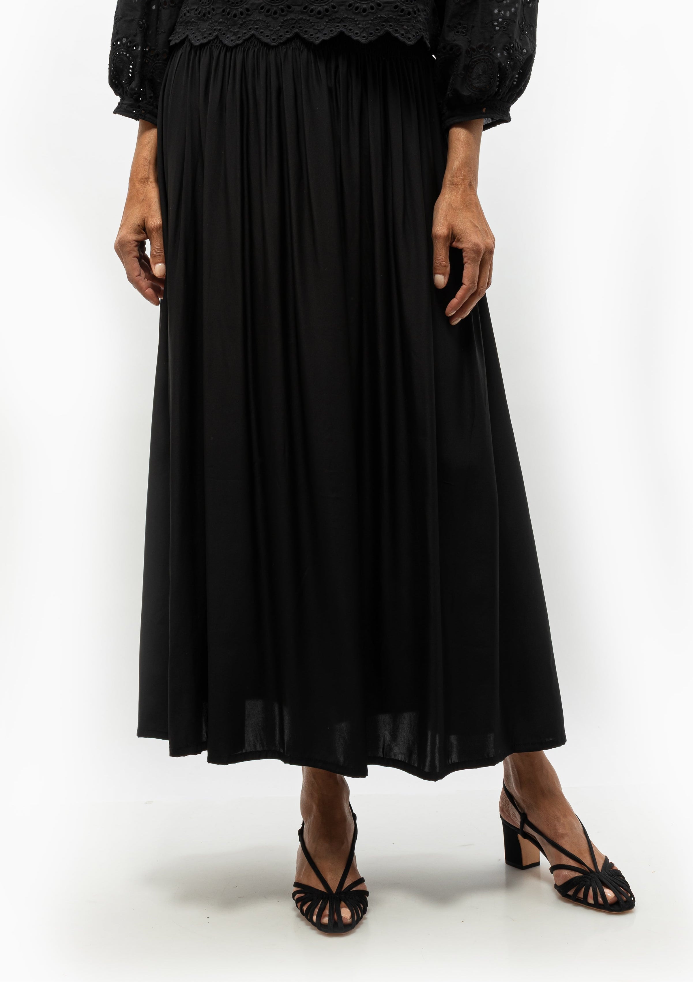 Elegant and effortless Bella Silk Skirt by Natalie Martin, now at Diani Boutique.