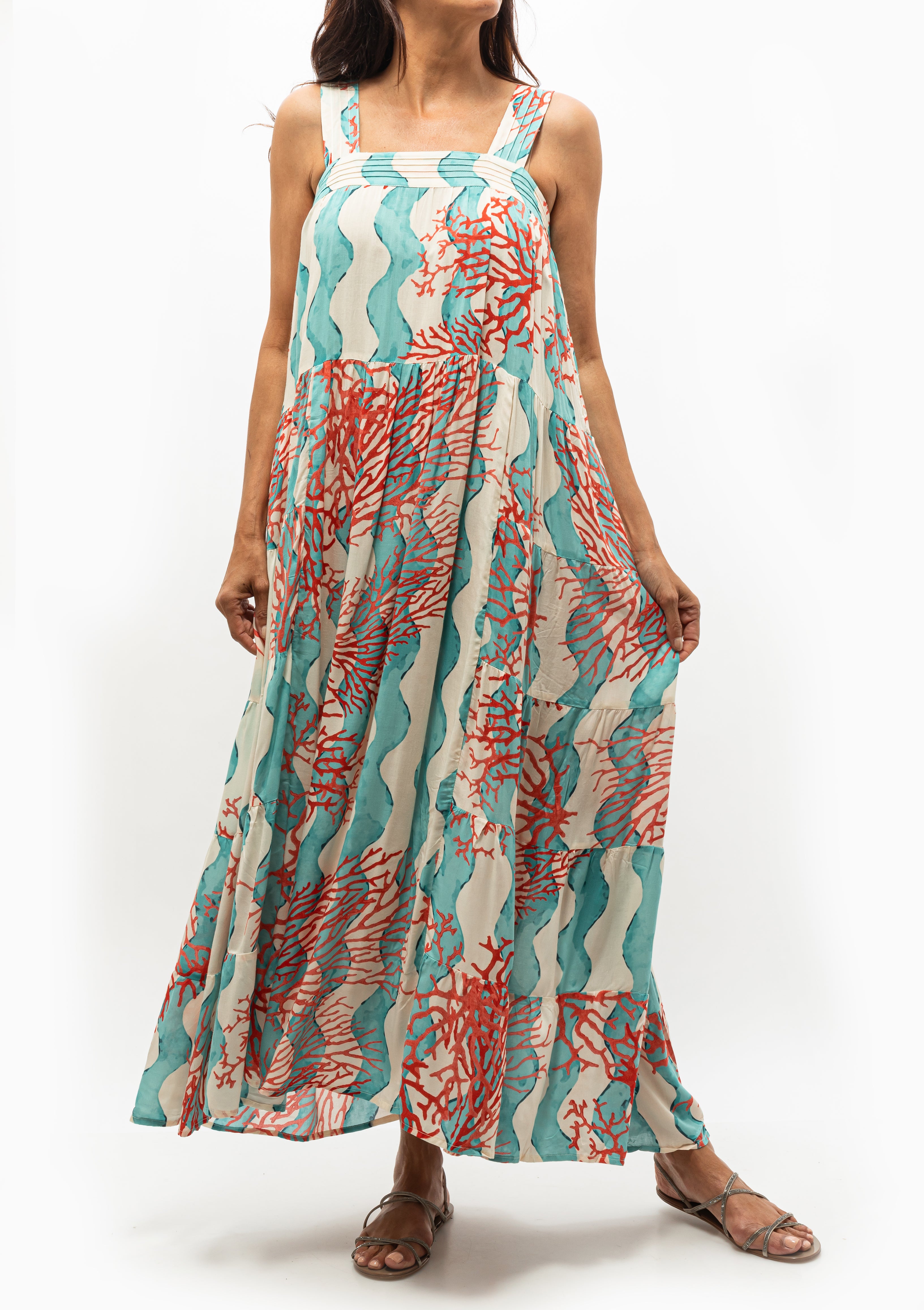 Natalie Martin Jasmine Dress with sash tie waist, available at Diani Boutique.