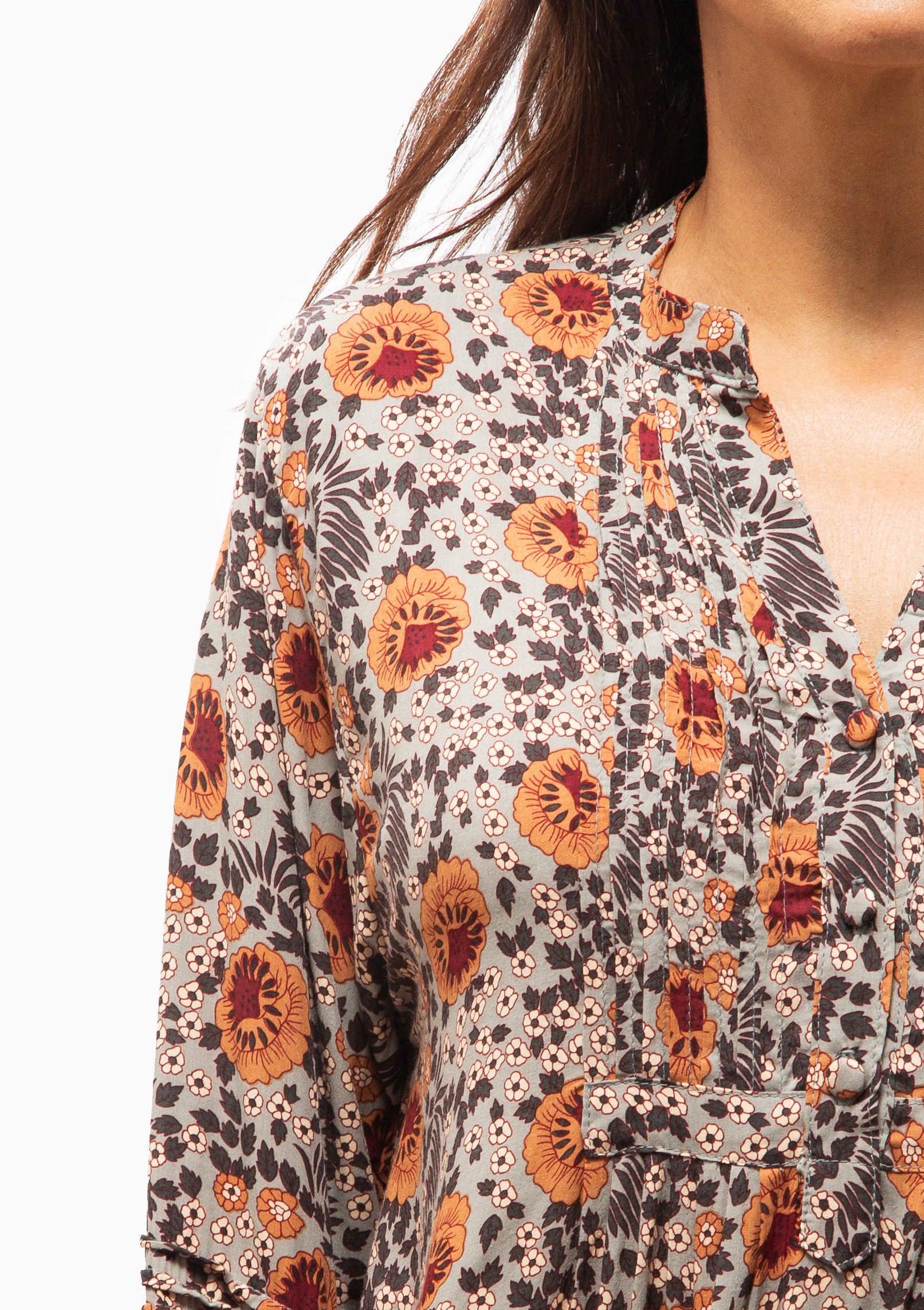 Sammie Maxi | Vintage Flowers Slate