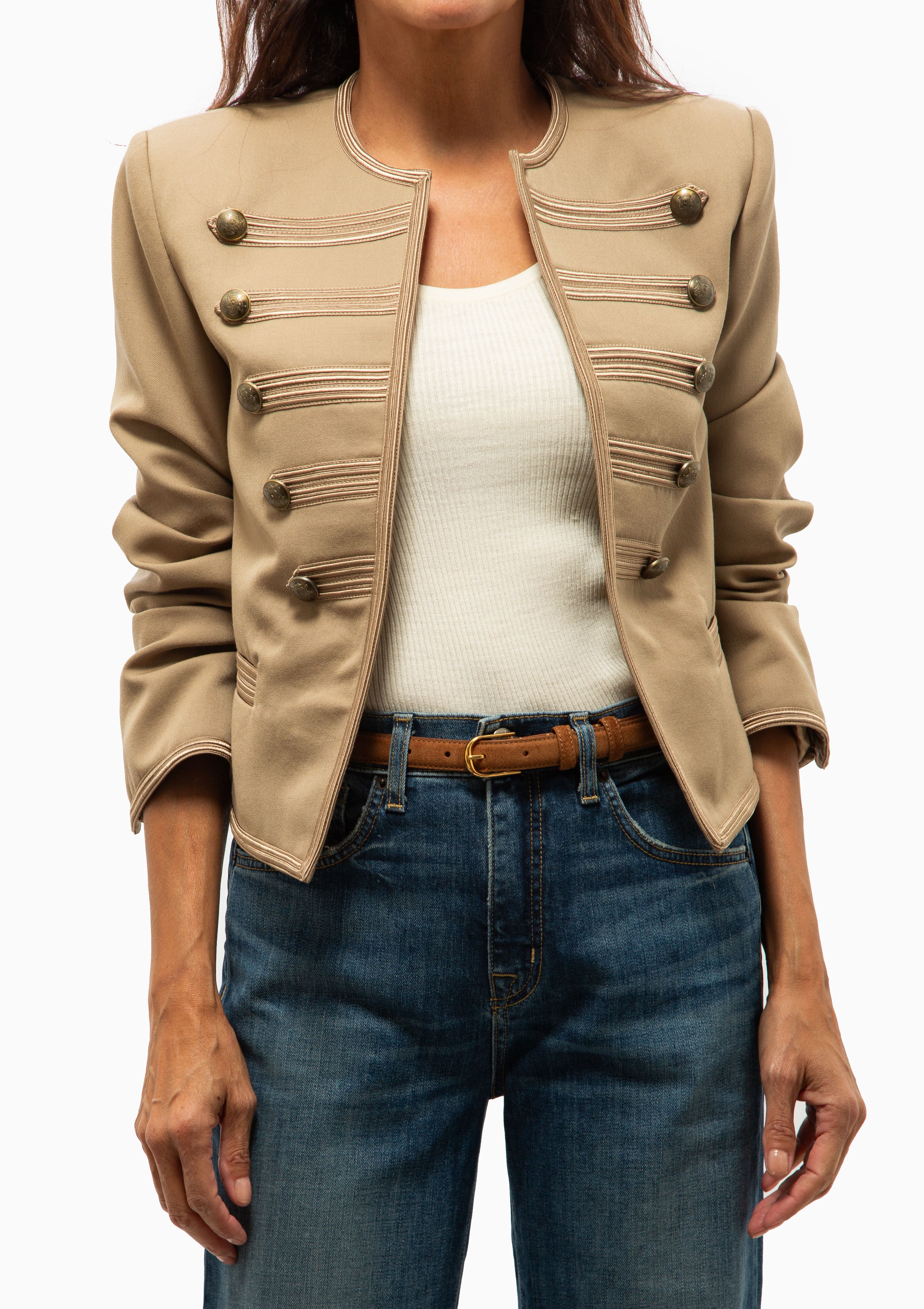 Blondie Jacket | British Khaki