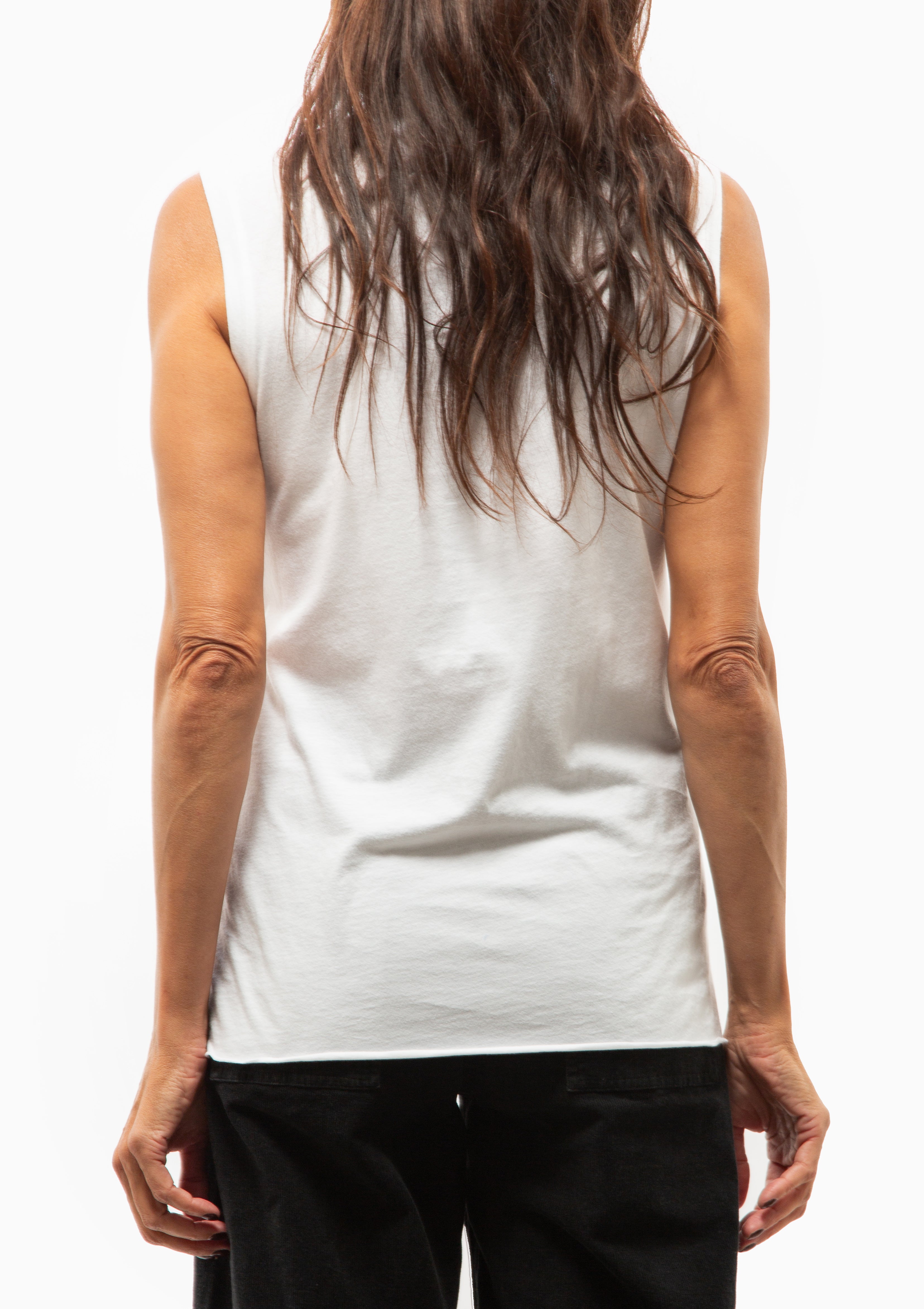Muscle Tee | White