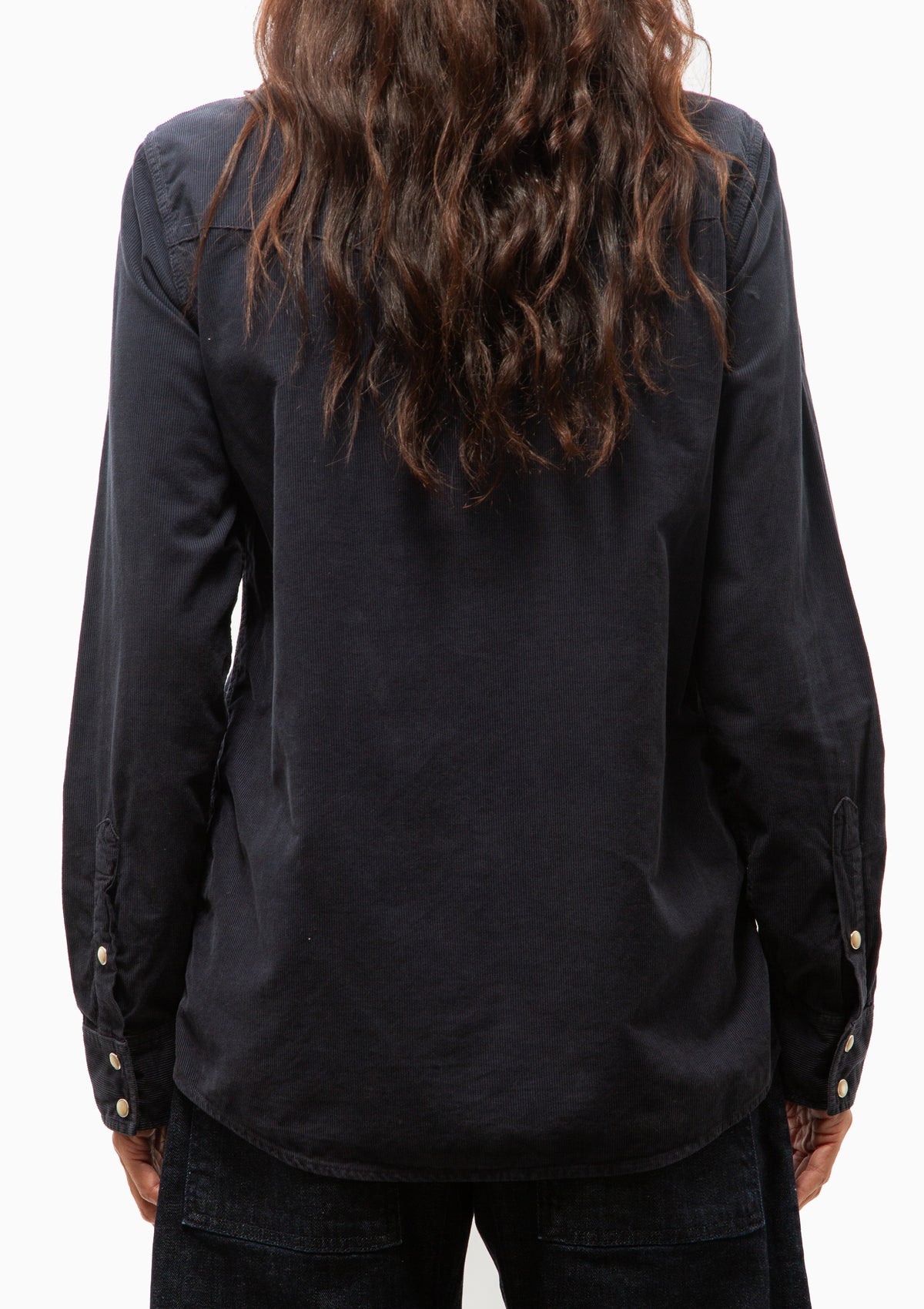 Travis Corduroy Shirt | Dusk Navy