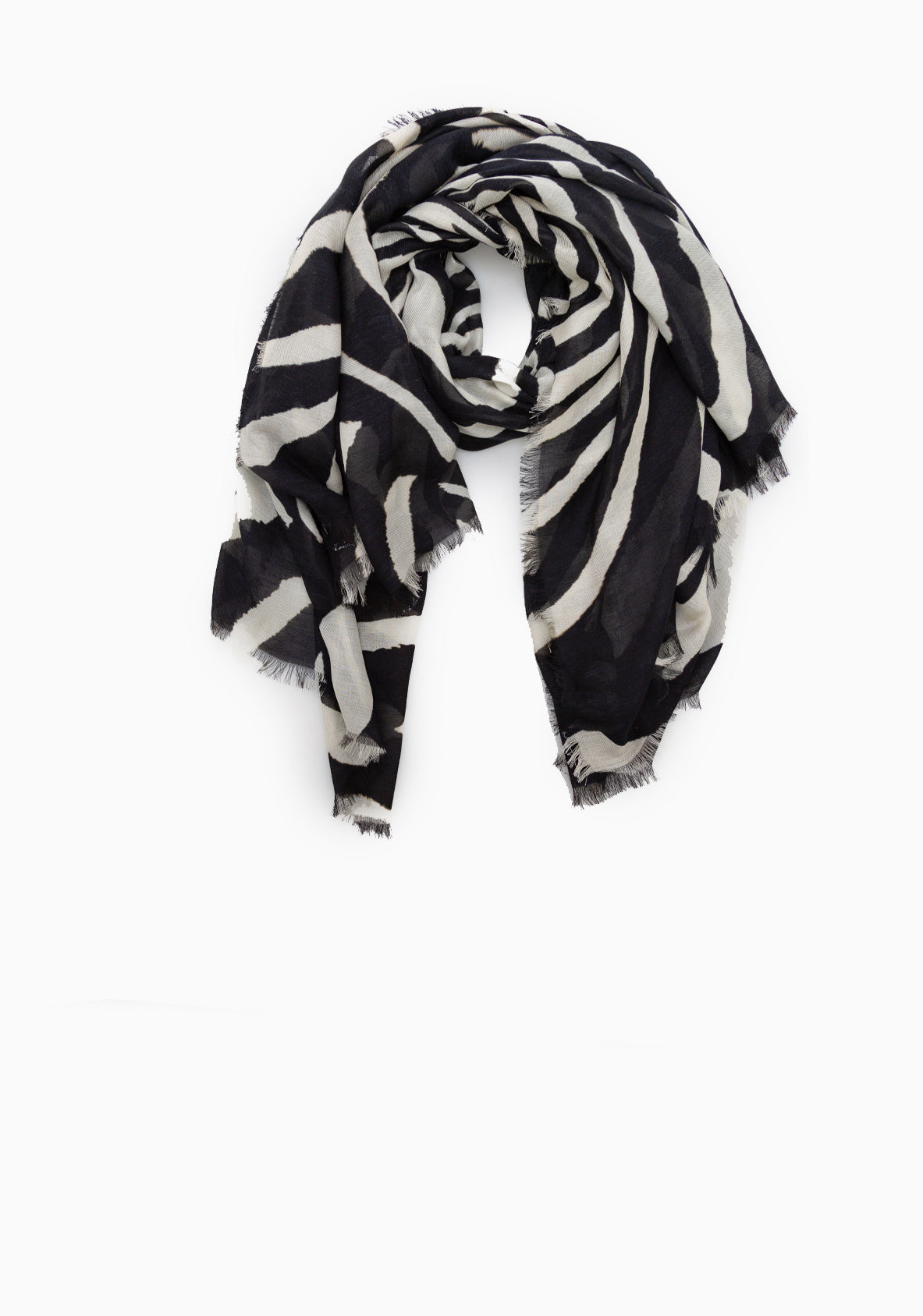 Zebra Cashmere Scarf | Zebra Print