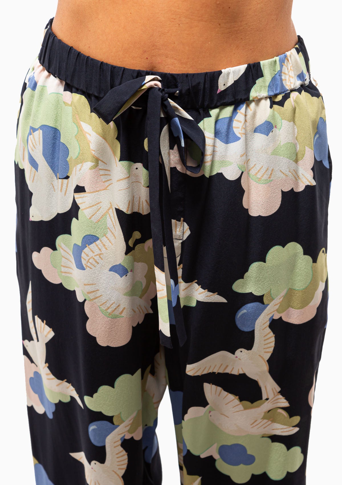 Casablanca Silk Crepe De Chine Pajamas | Jacques