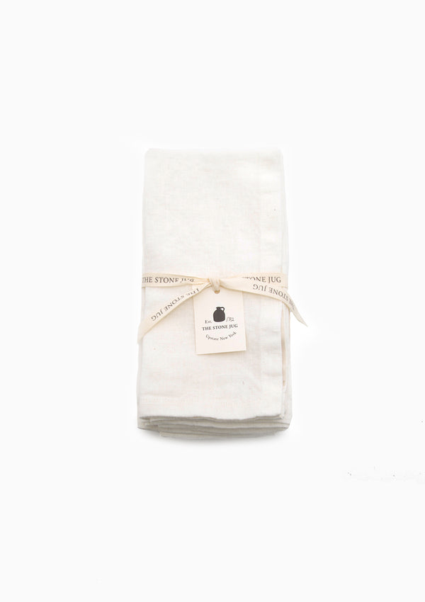 Cloud 100% Stone Washed Linen Napkin | Set Of 4