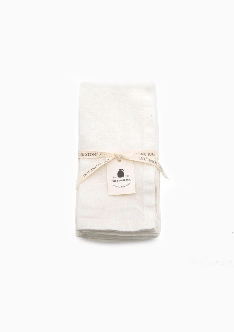 Cloud 100% Stone Washed Linen Napkin | Set Of 4